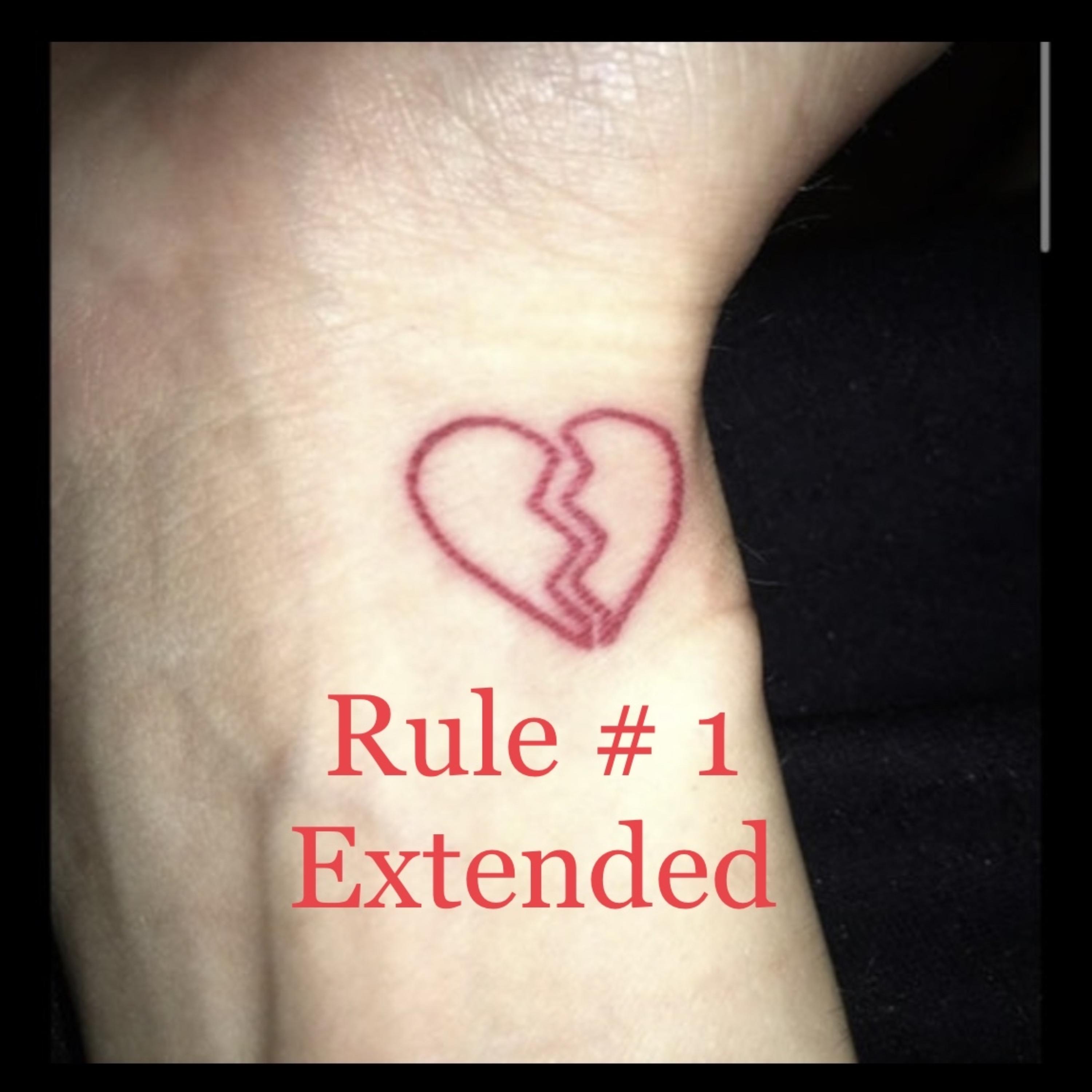 Rule # 1 Extended artwork