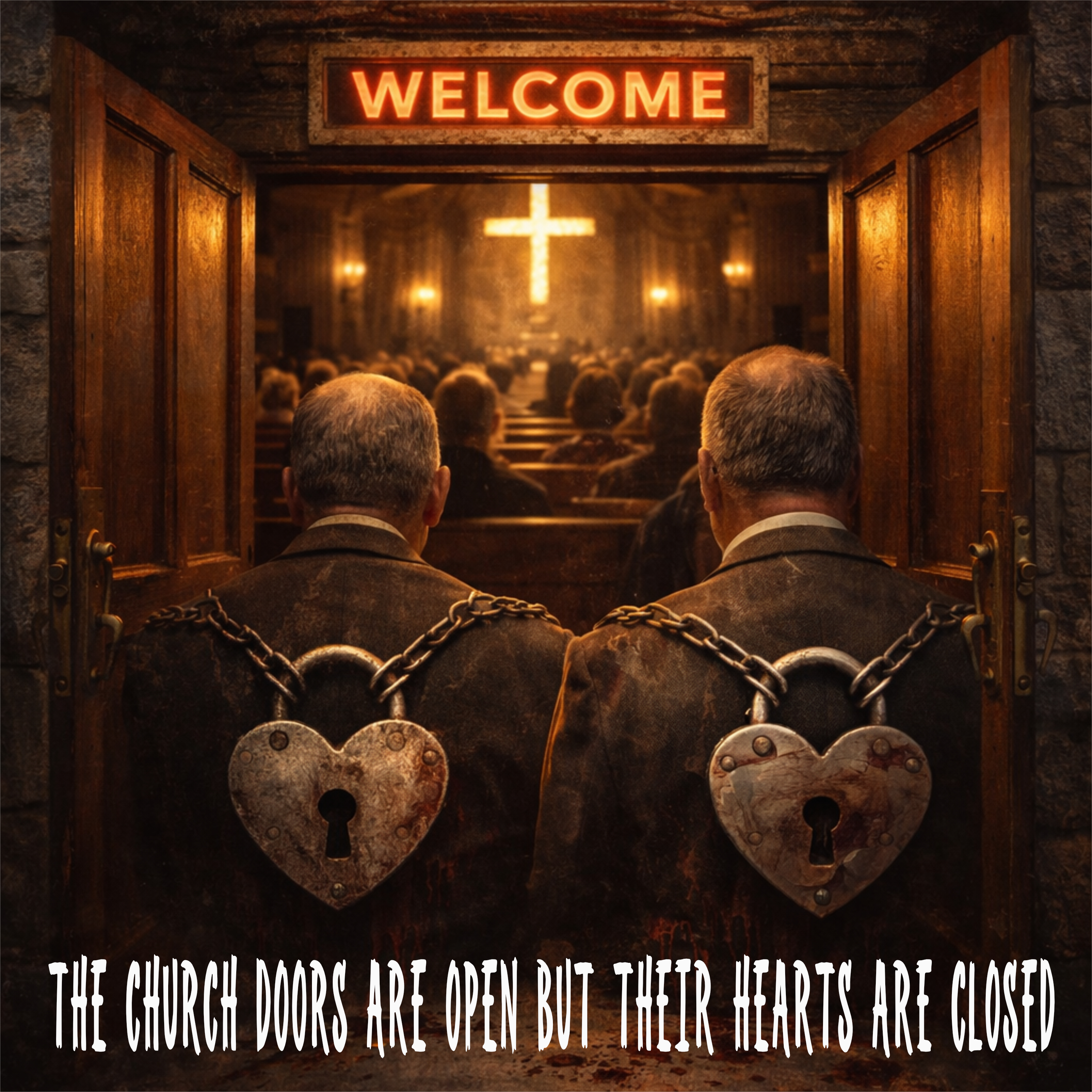 The Church Door Are Open, But Their Hearts Are Closed artwork