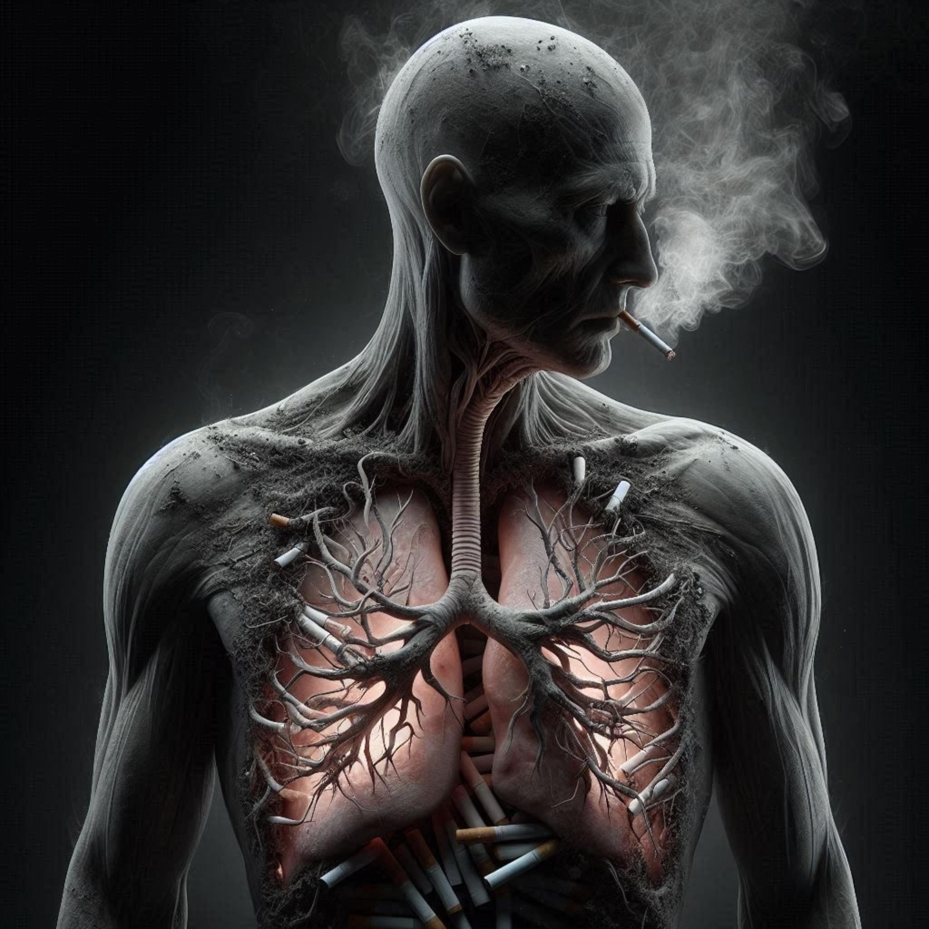 Poison lungs artwork