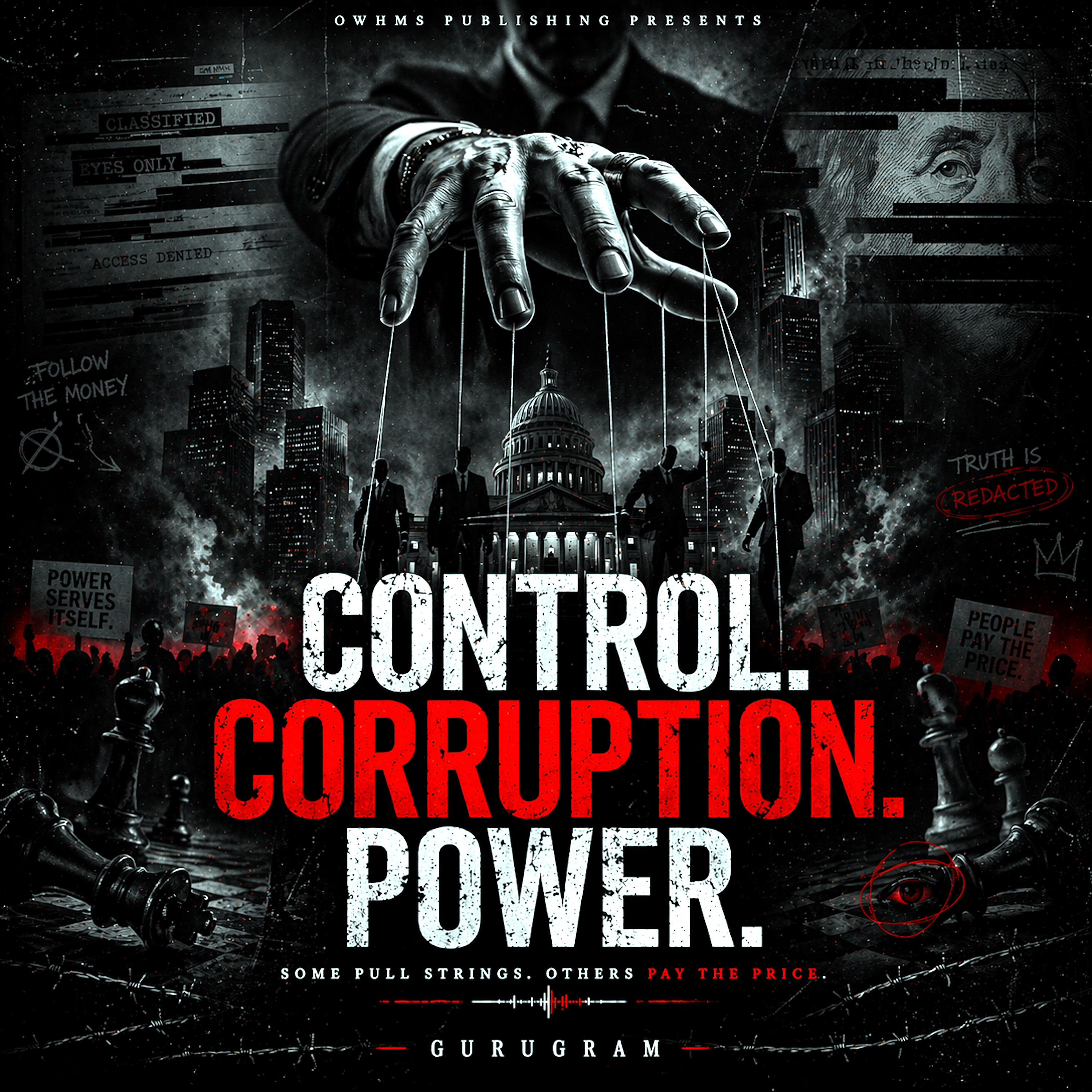 CONTROL CORRUPTION POWER artwork