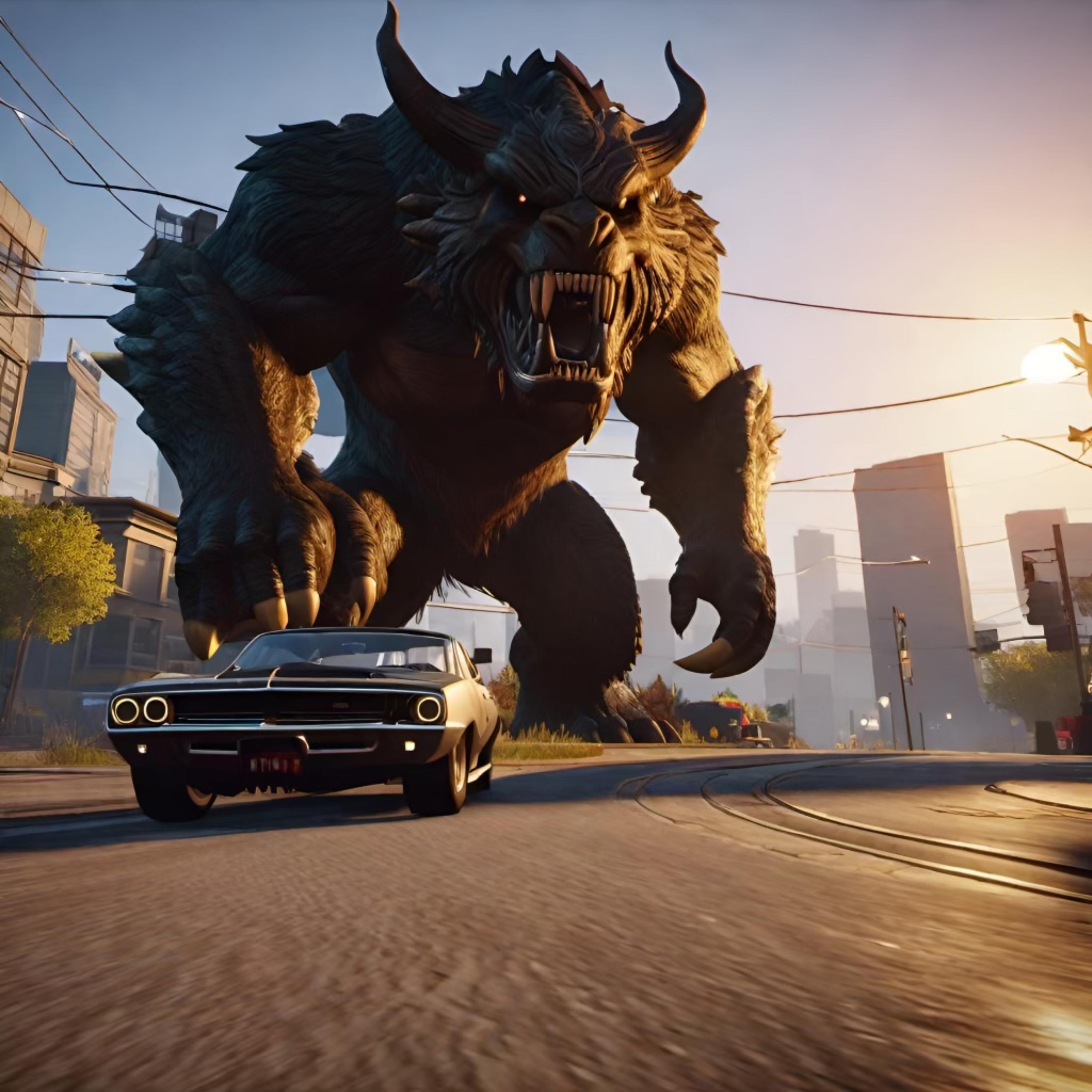 GTA & MONSTERS artwork