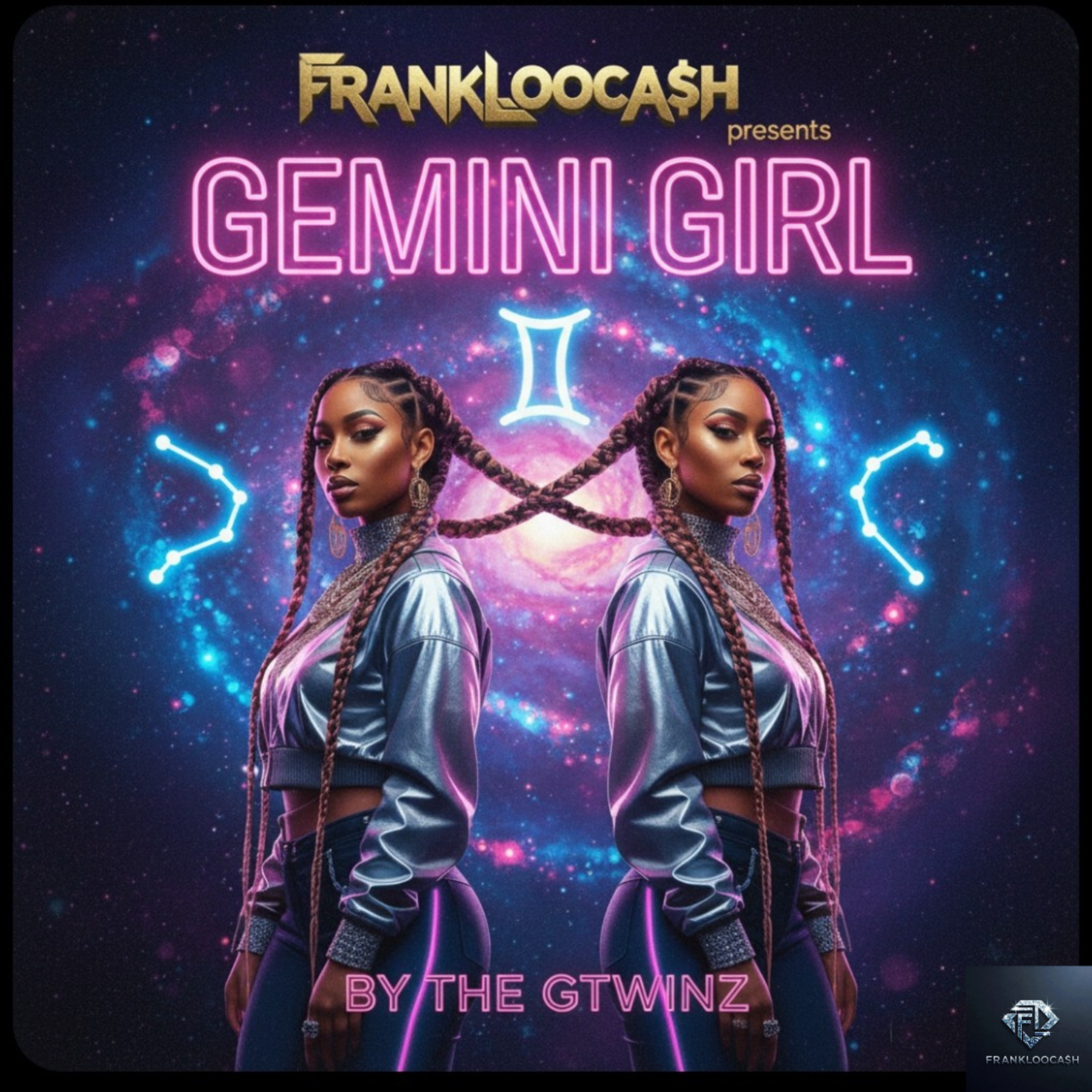 The GTwinz Gemini Girl artwork