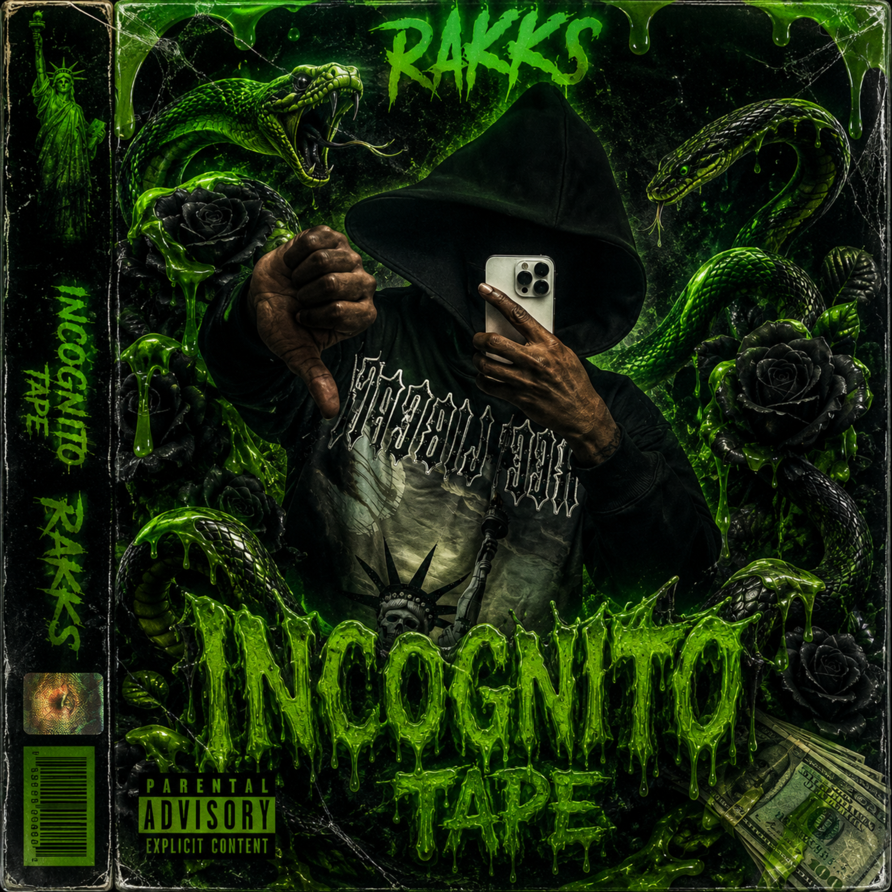 Incognito Tape by Dre Rackks cover art