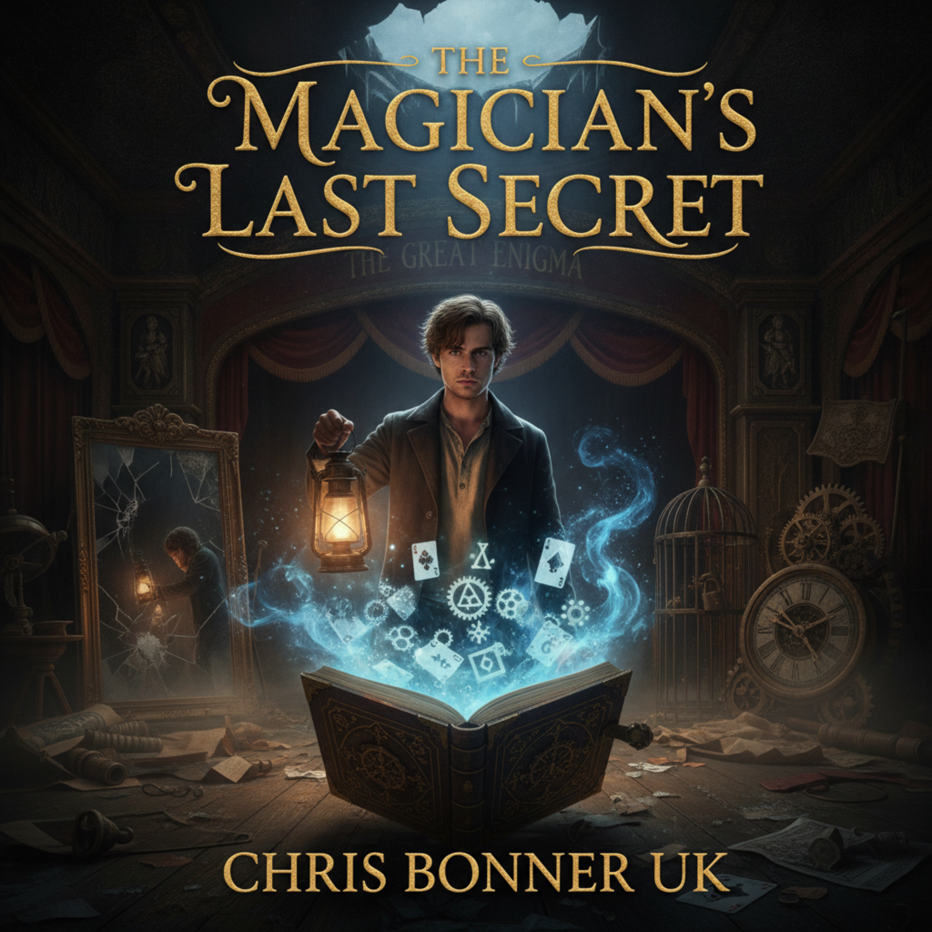 The Magician's Last Secret by Chris Bonner UK cover art