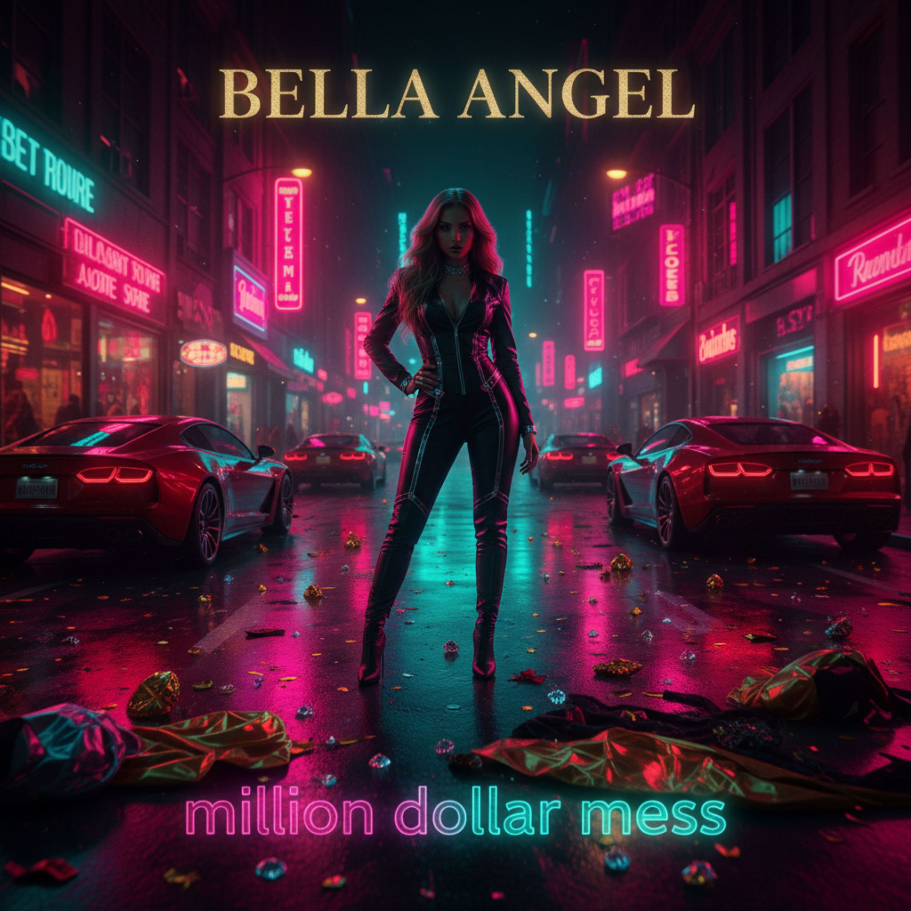 Million dollar mess artwork