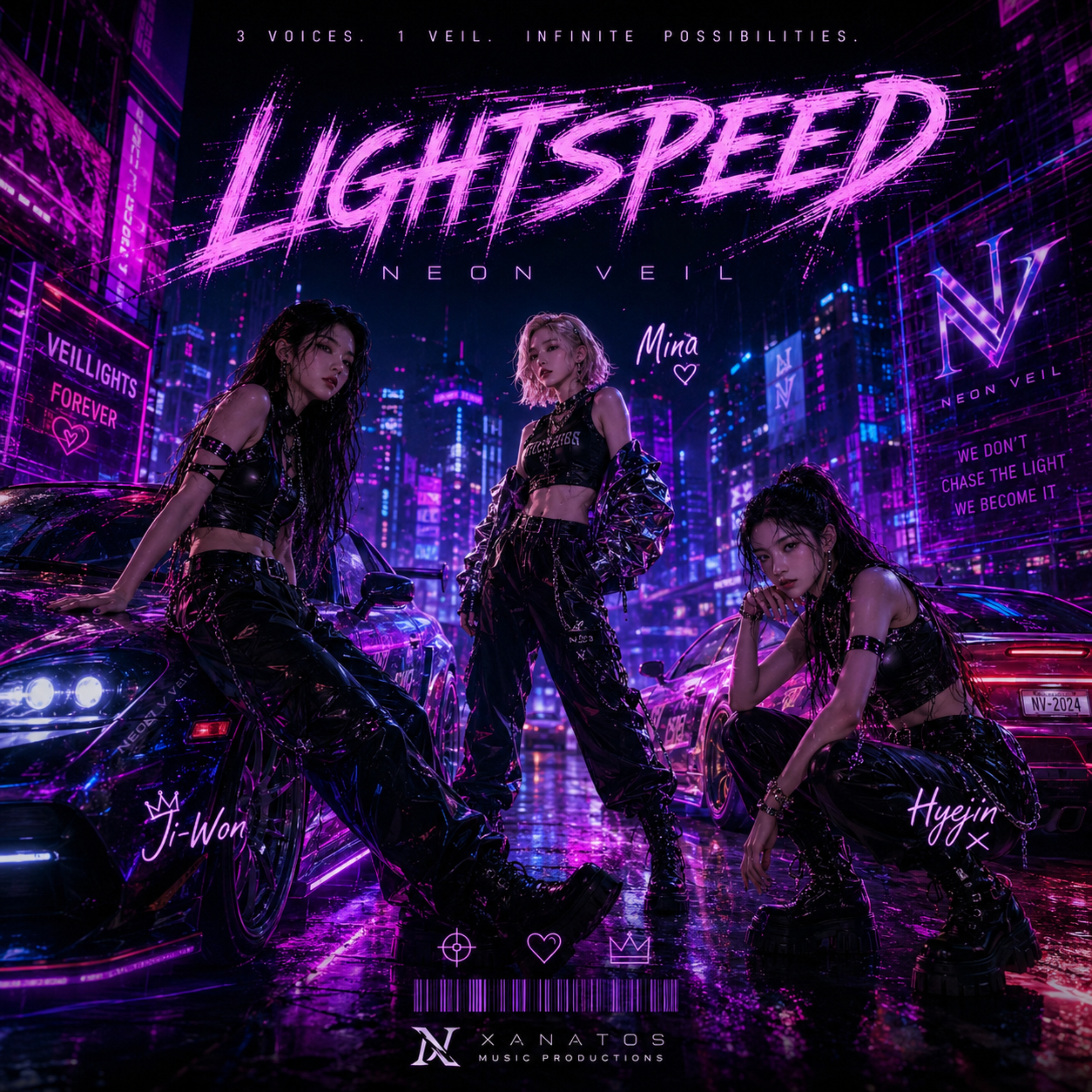 Lightspeed - Neon Veil by Xanatos cover art