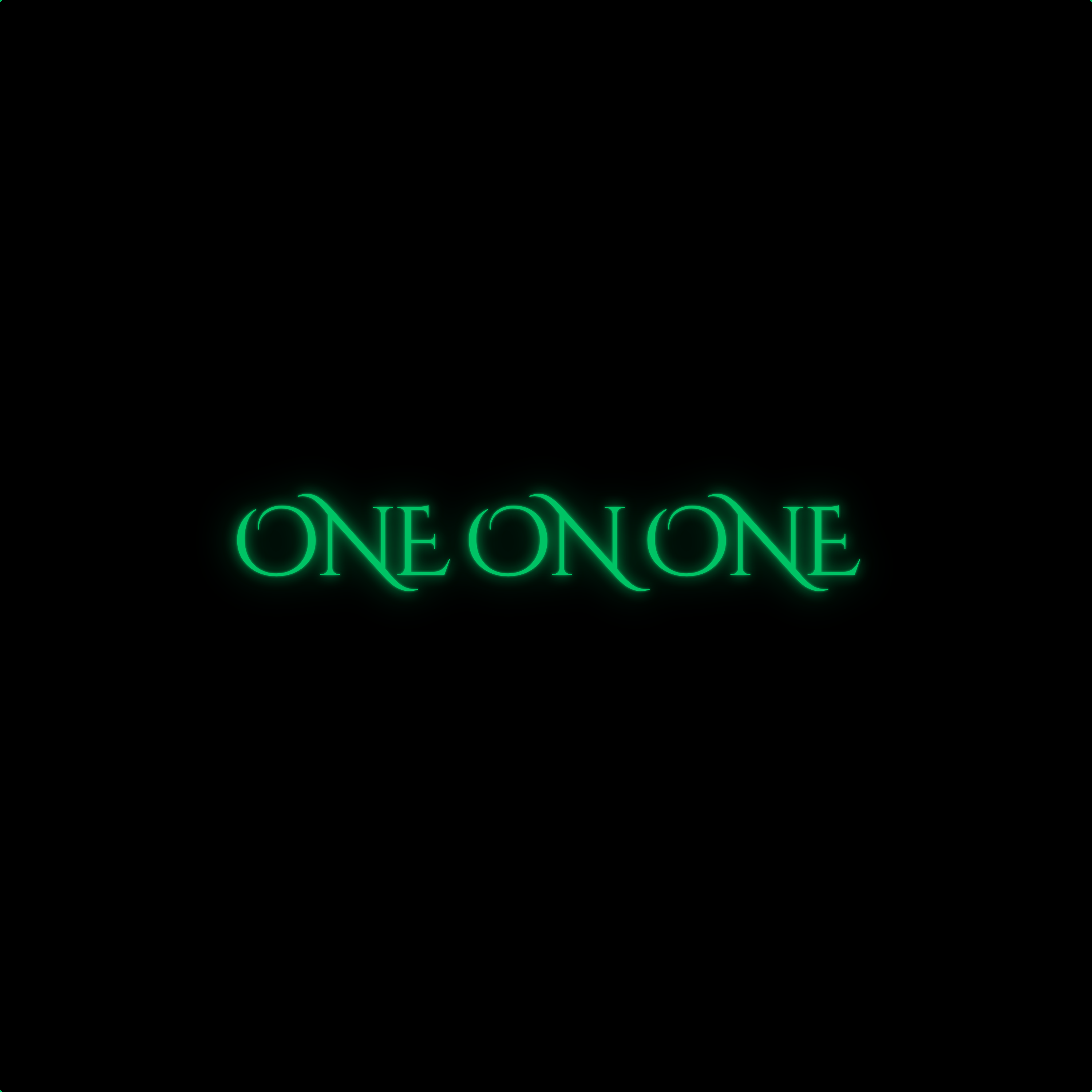 One on one artwork