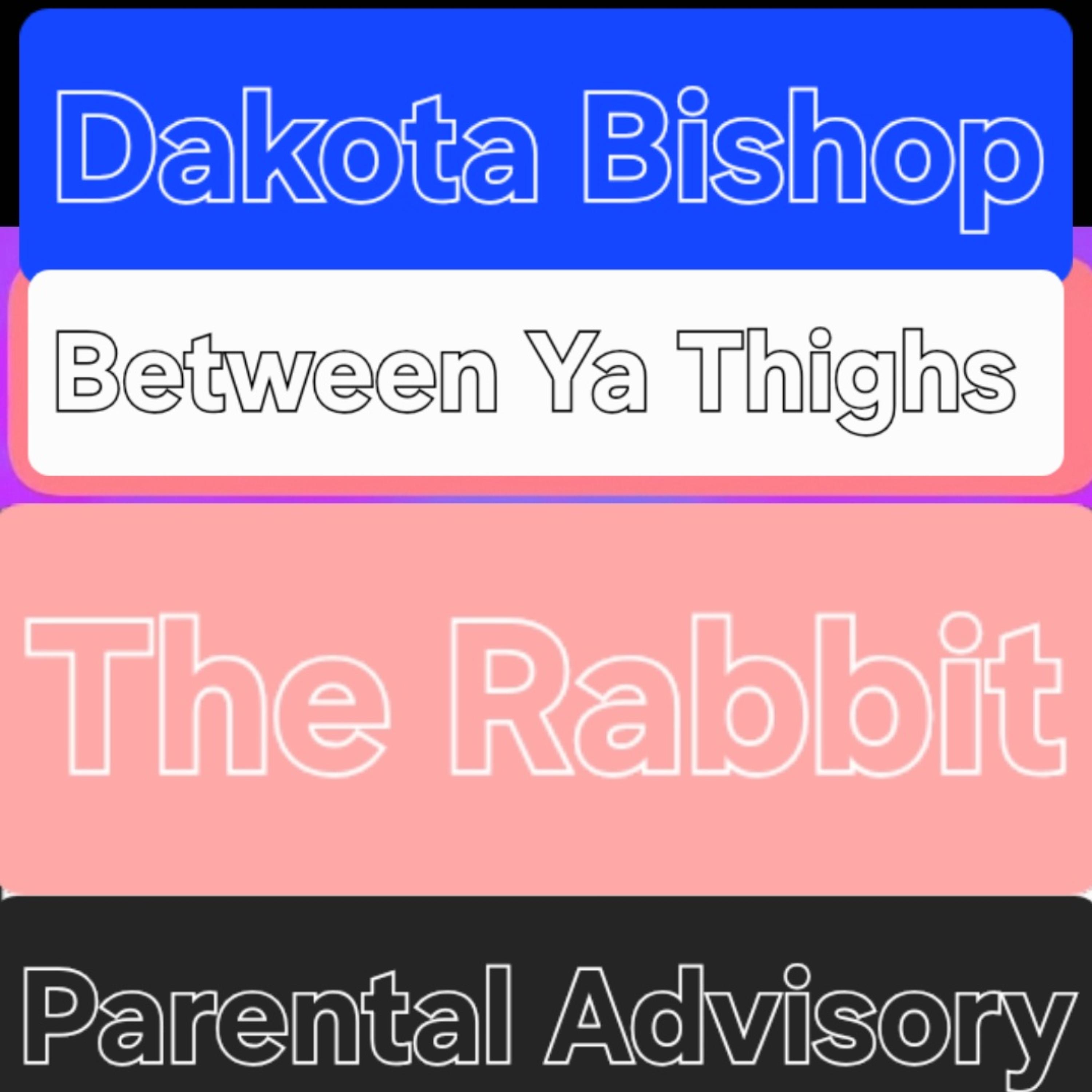 Between Ya Thighs by Dakota Bishop cover art
