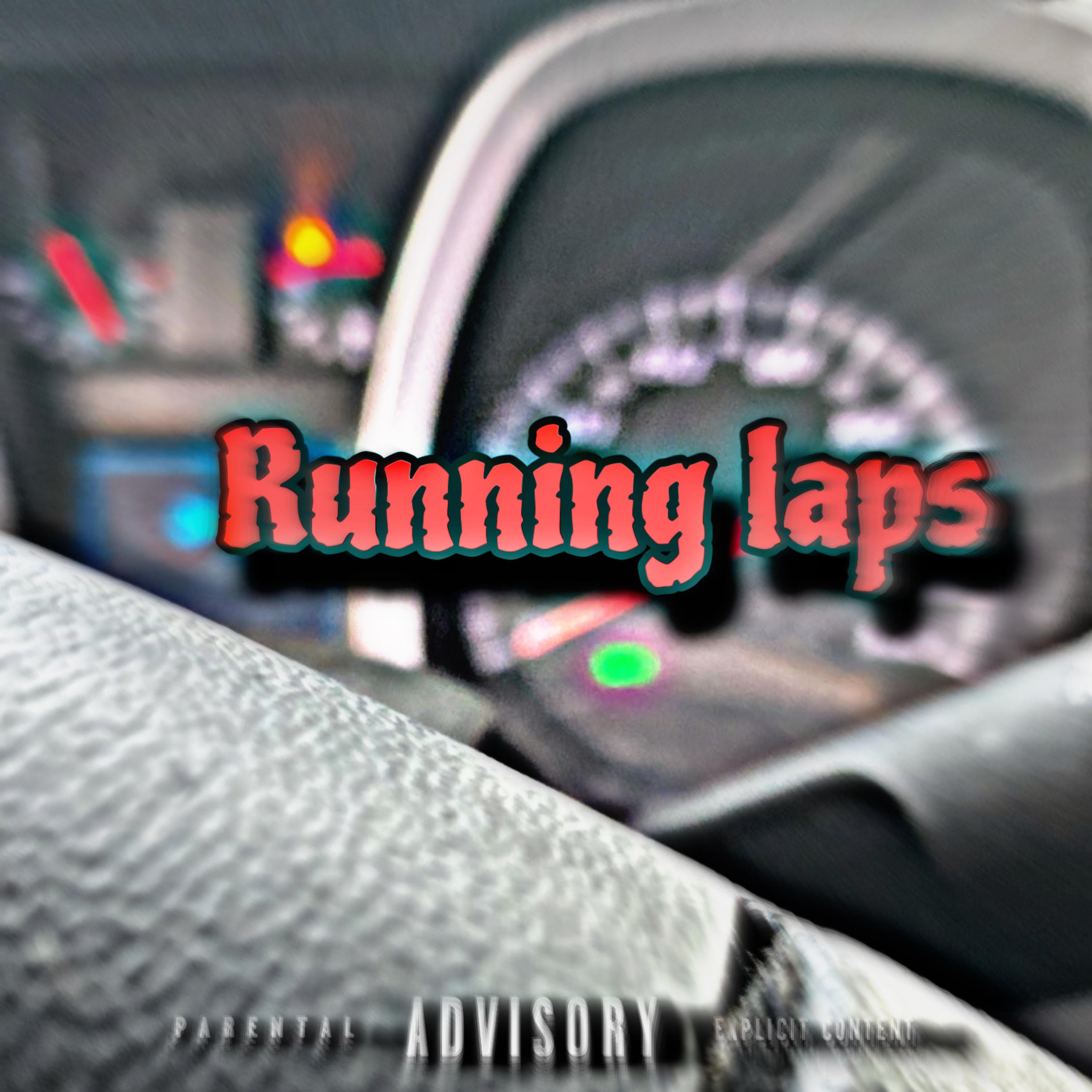 Running laps artwork