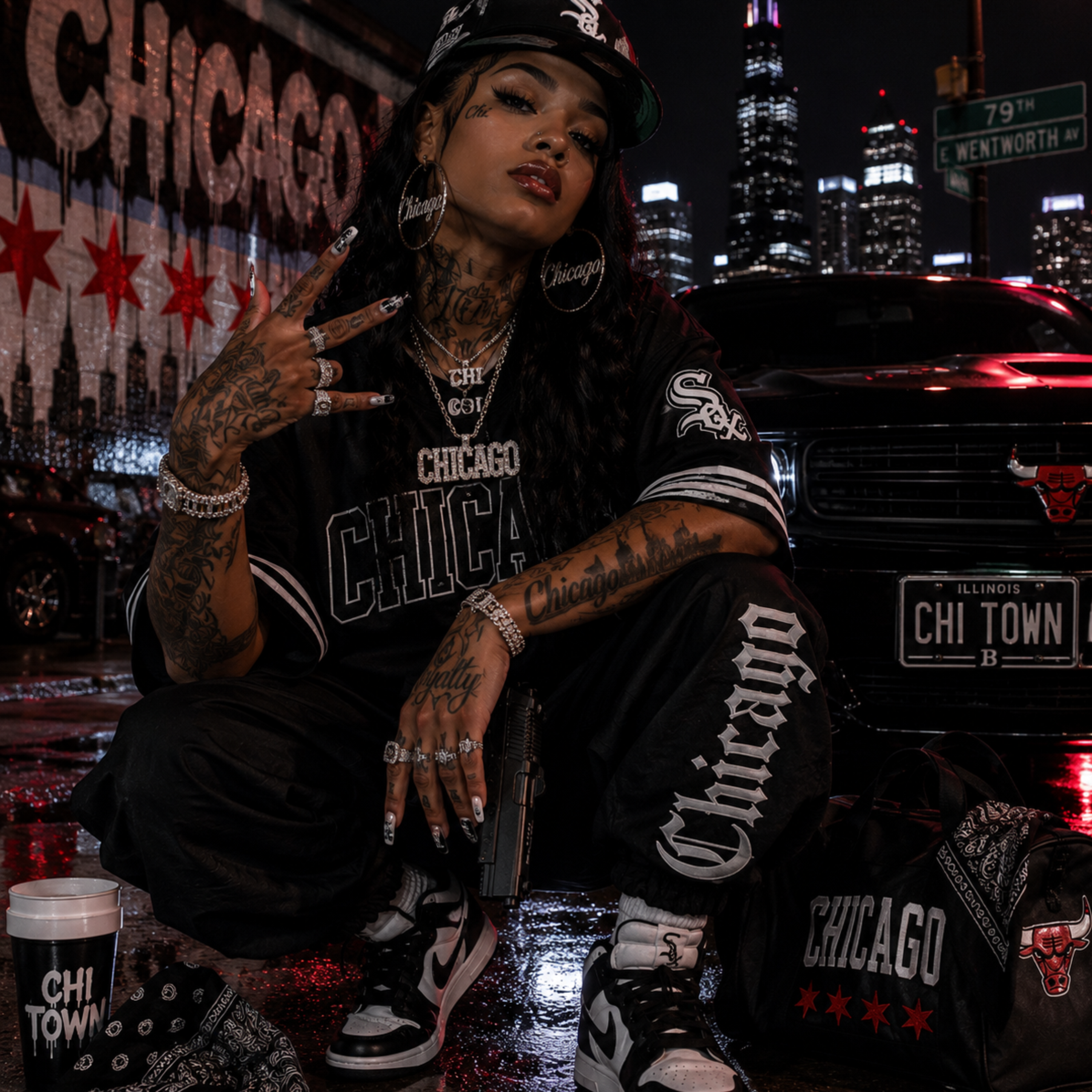 Gangster girl by FGGMUCK cover art
