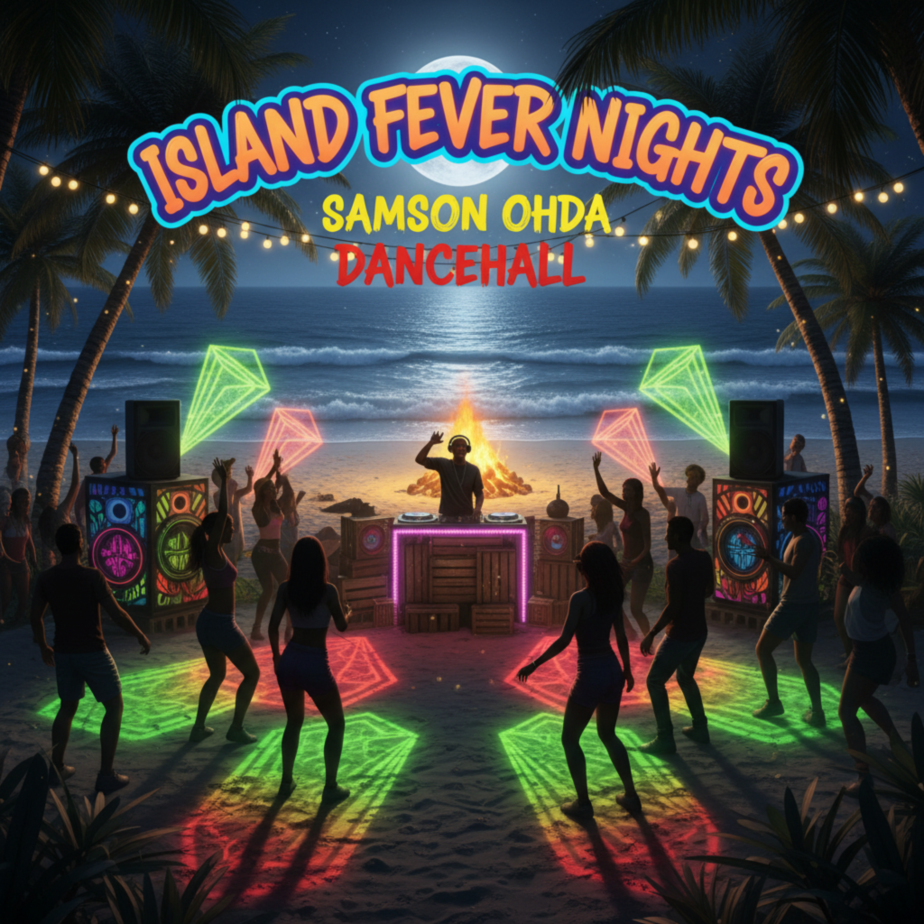 Island Fever Nights by Samson Ohda  cover art