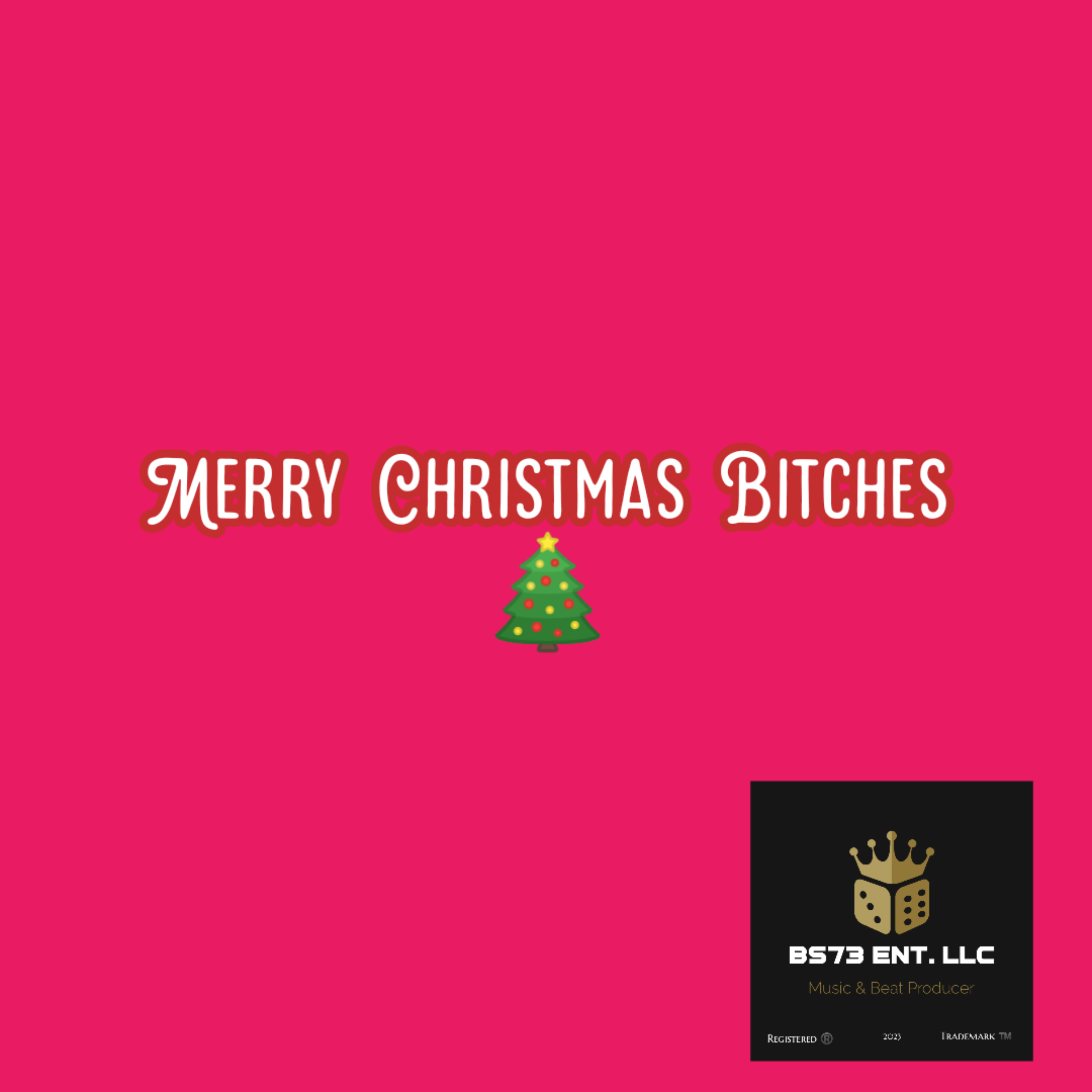 MERRY CHRISTMAS BITCHES artwork