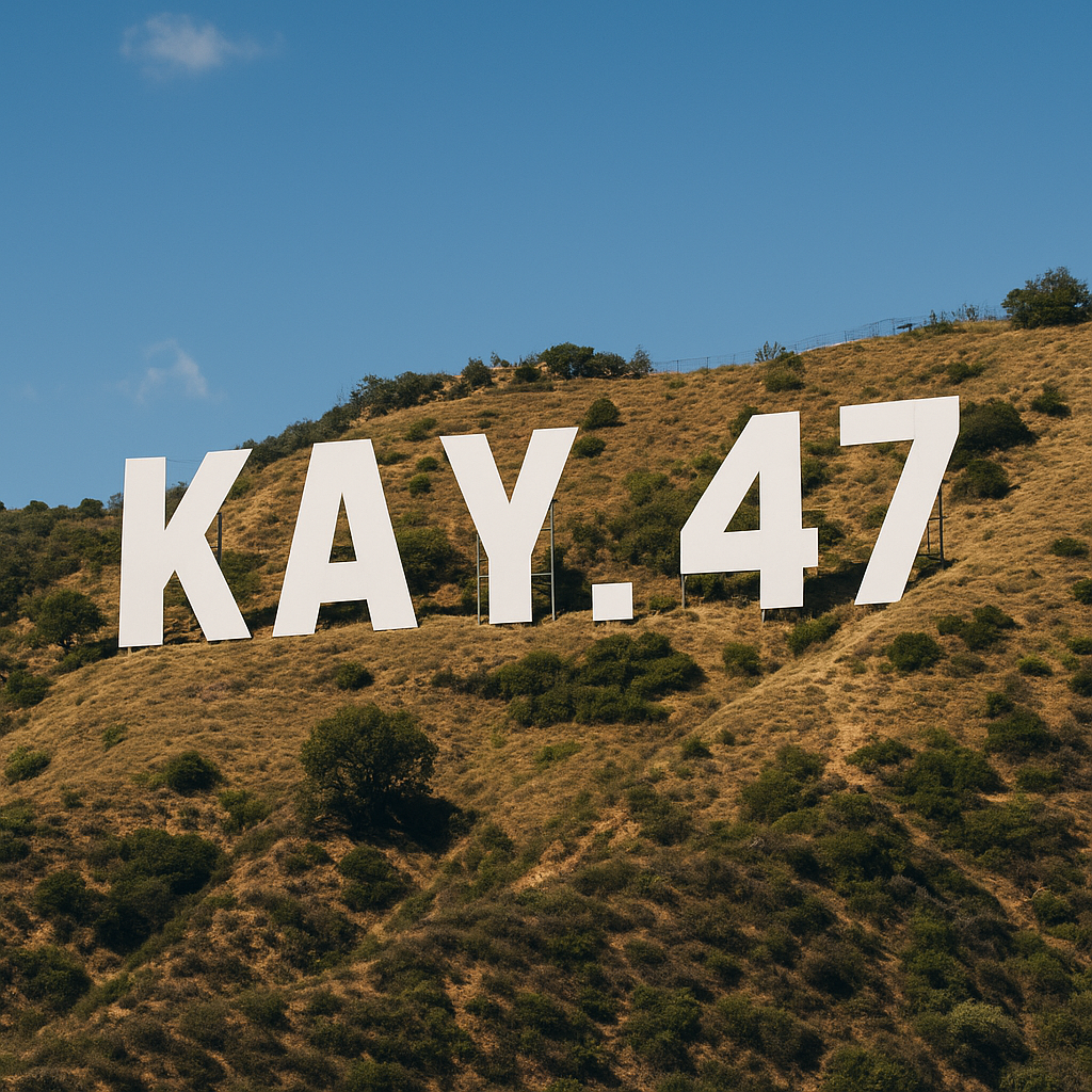 Hollywood Hills artwork