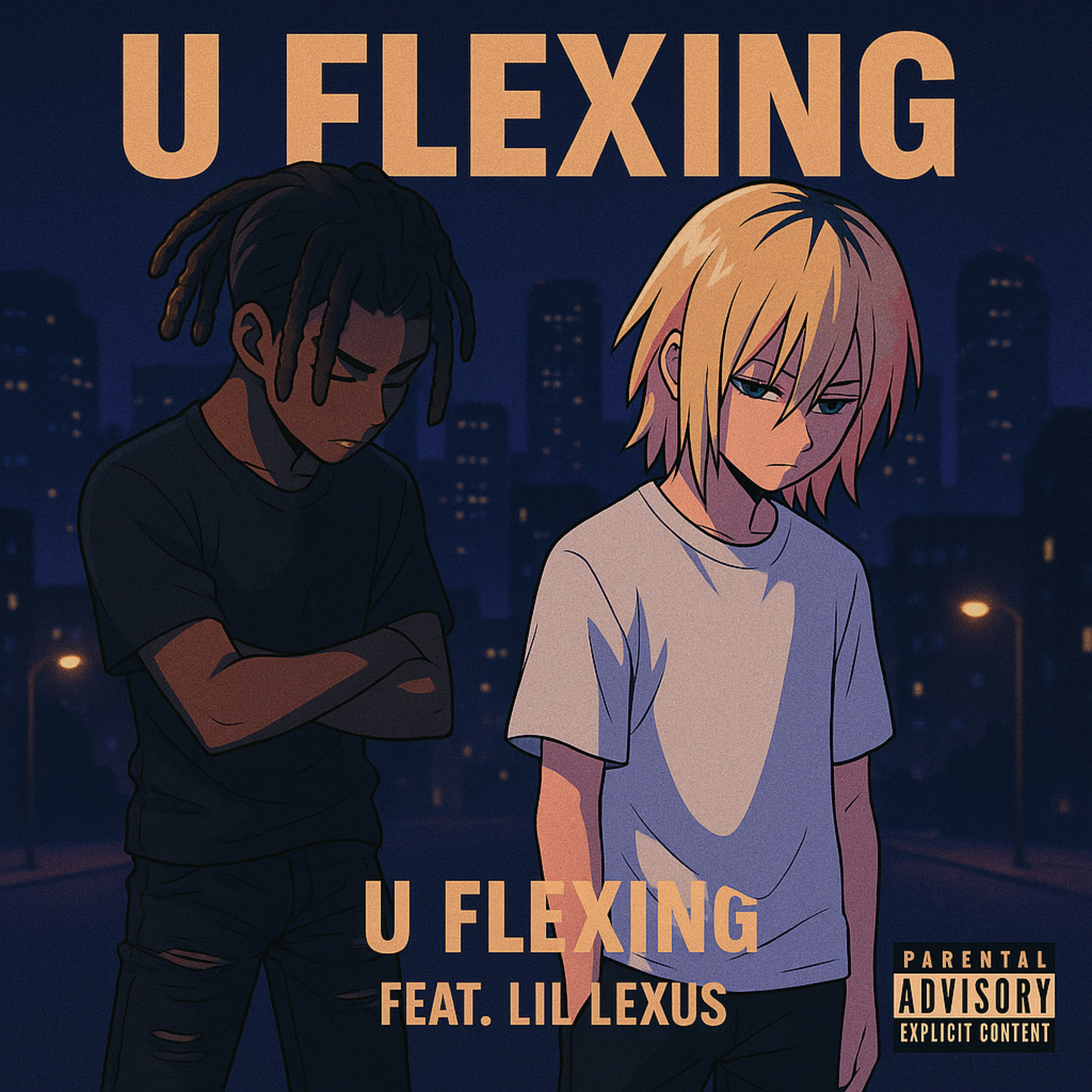 U Flexing artwork