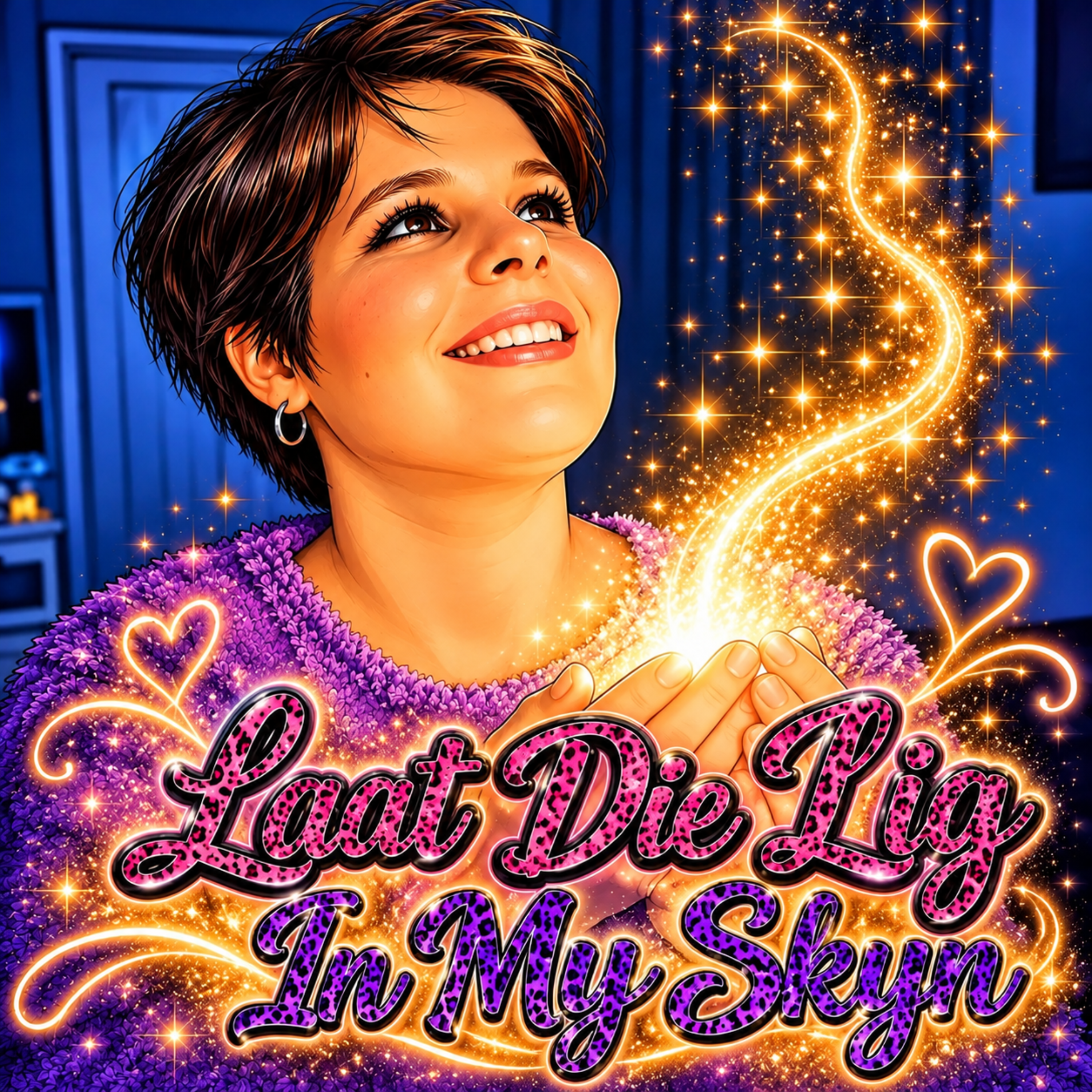 Laat Die Lig In My Skyn by glow flower cover art