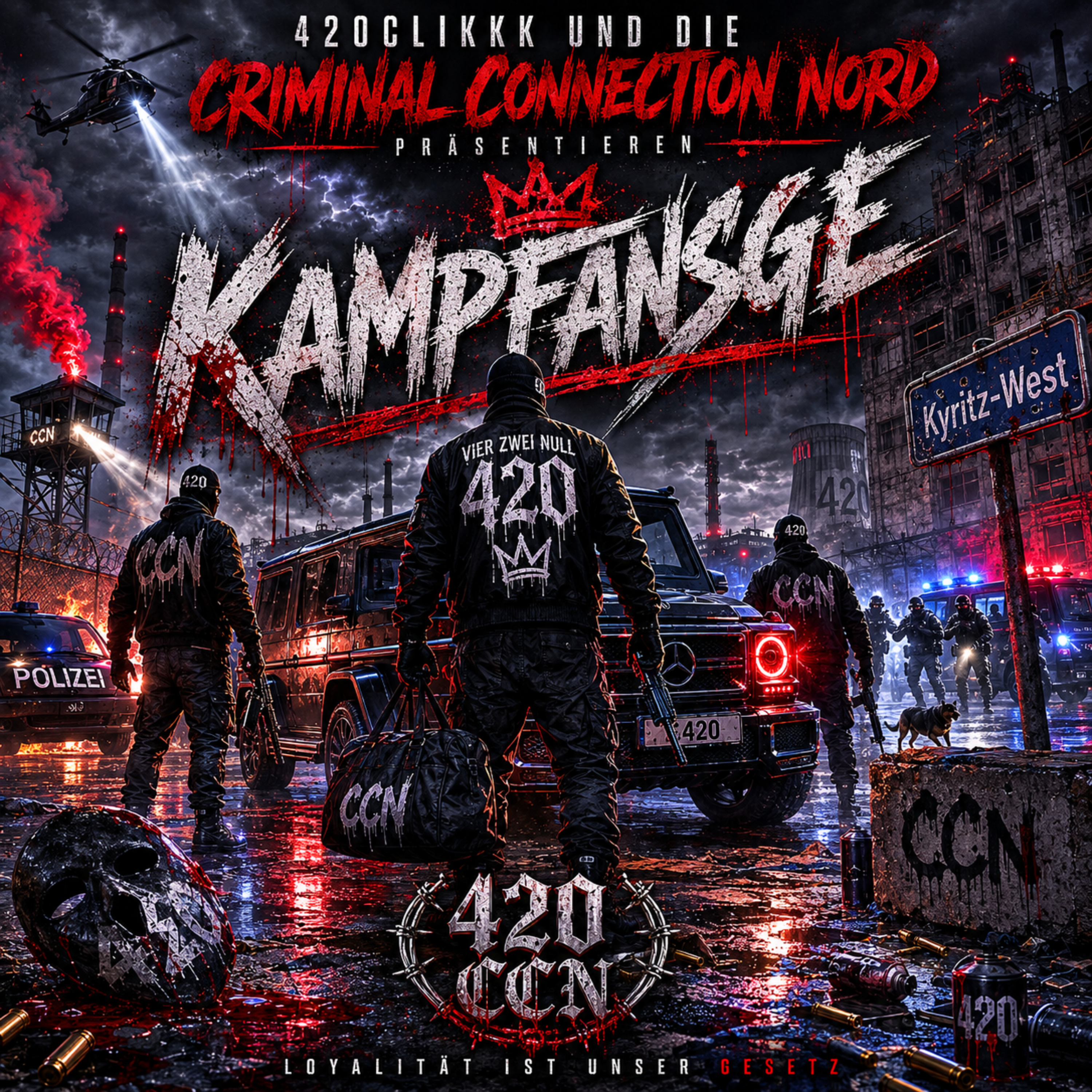 Kampfansage by A.K.A.R.420 cover art