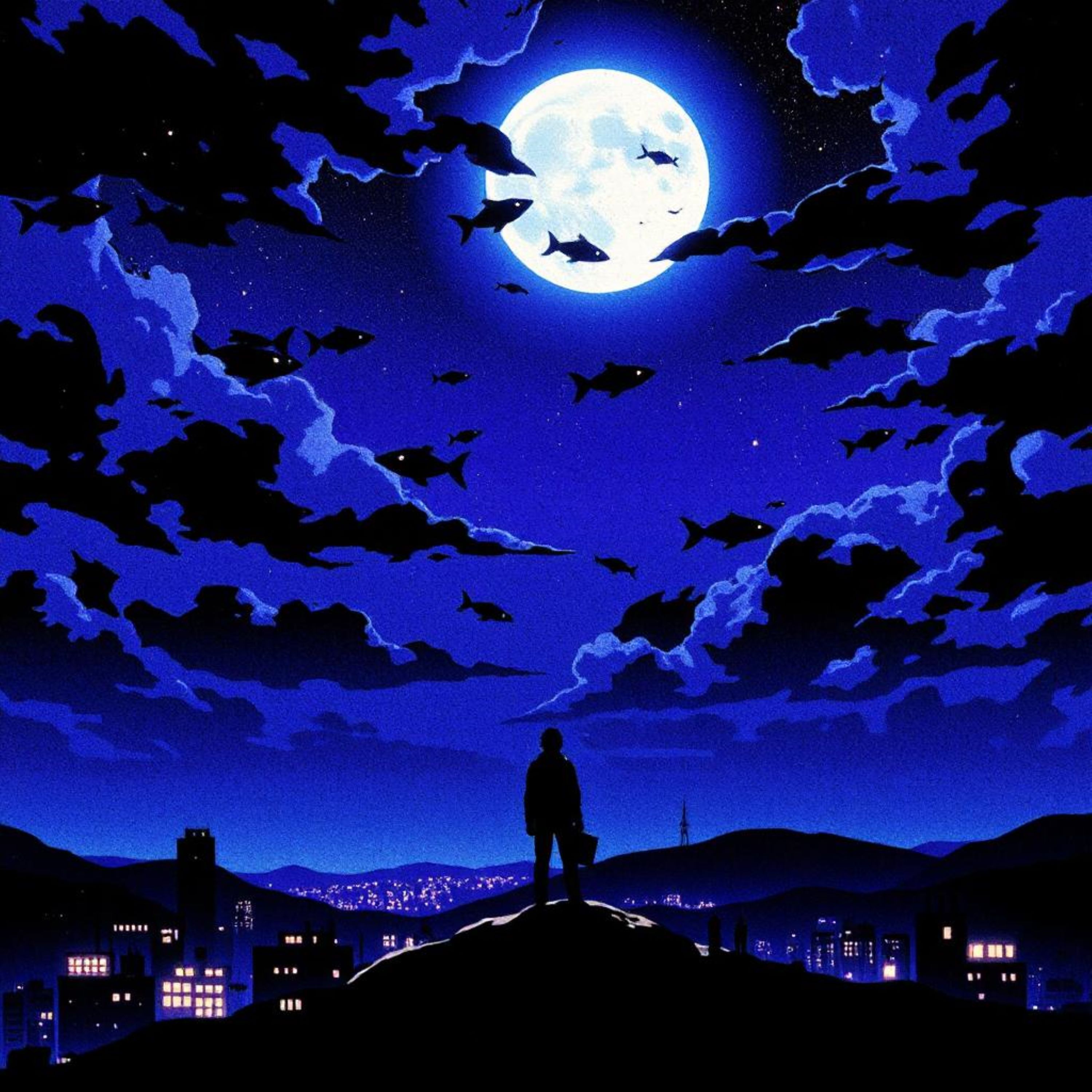 Midnight Solitude LoFi artwork