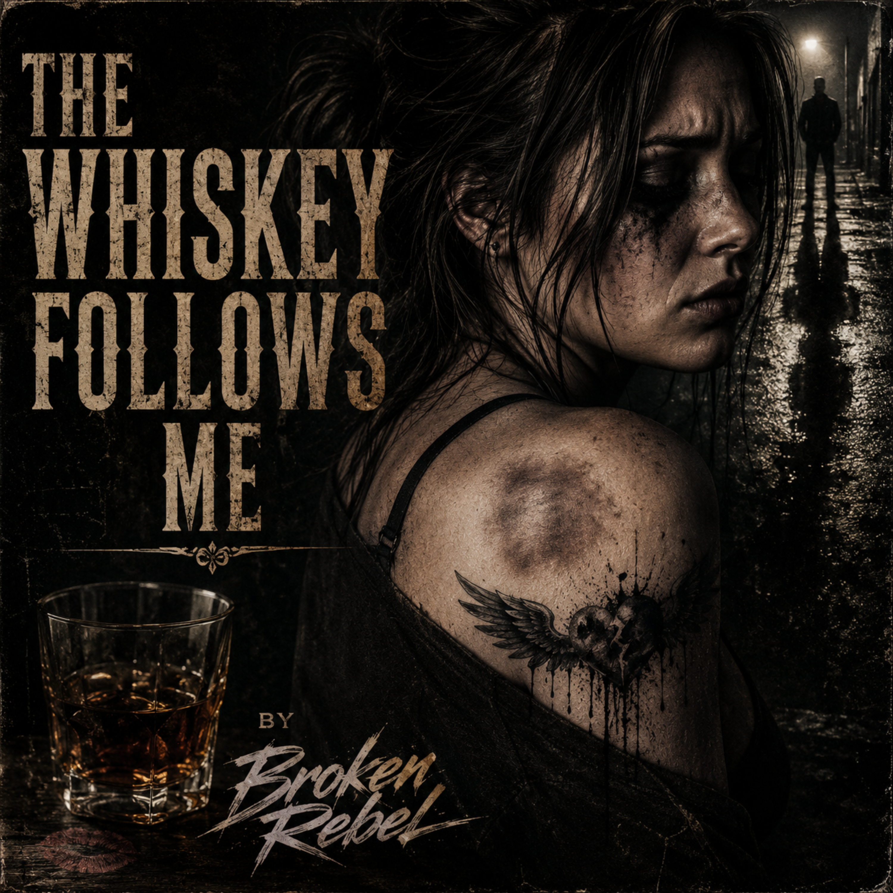 The whiskey follows me by Broken Rebel cover art