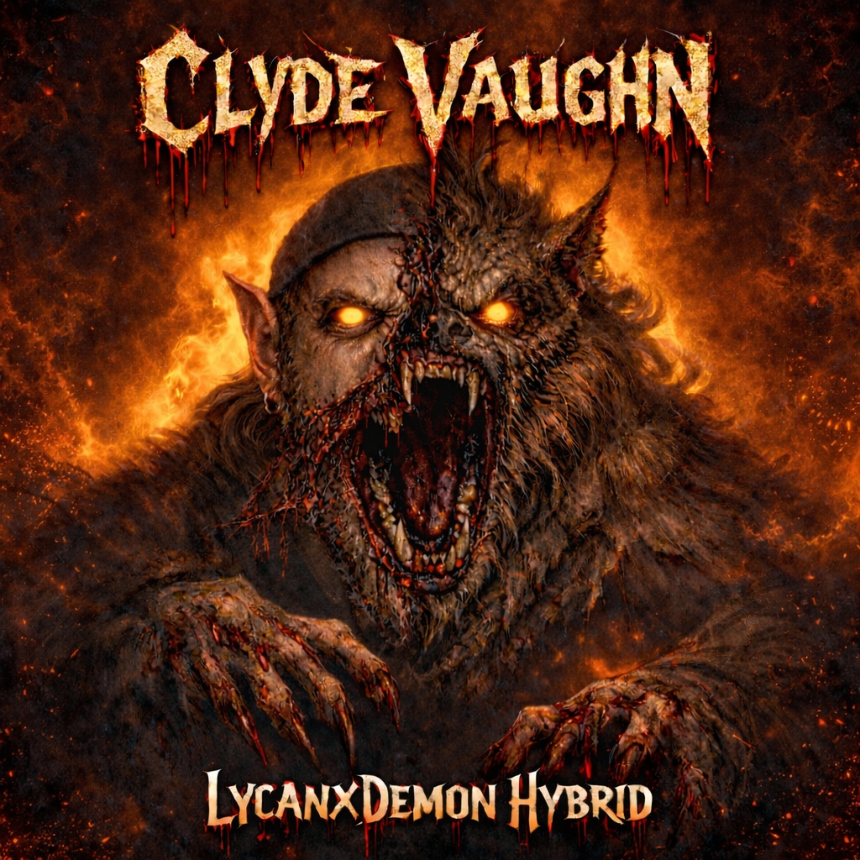 LycanXDemon Hybrid artwork