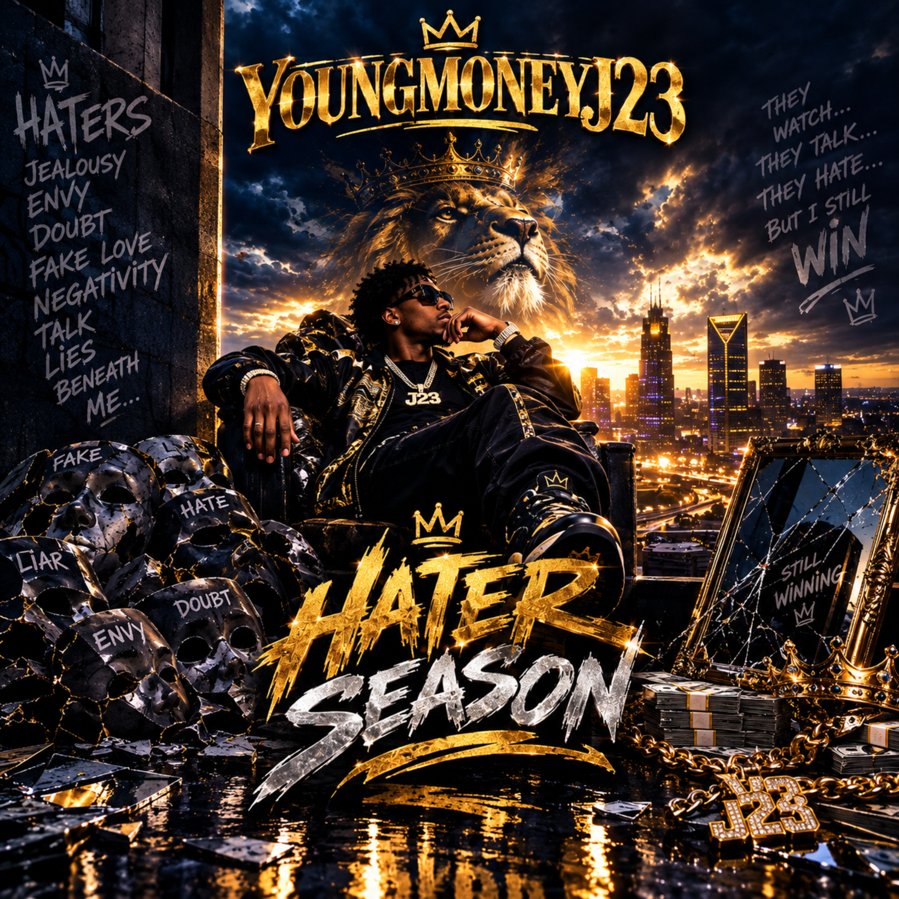 Hater Season by YoungMoneyJ23 cover art