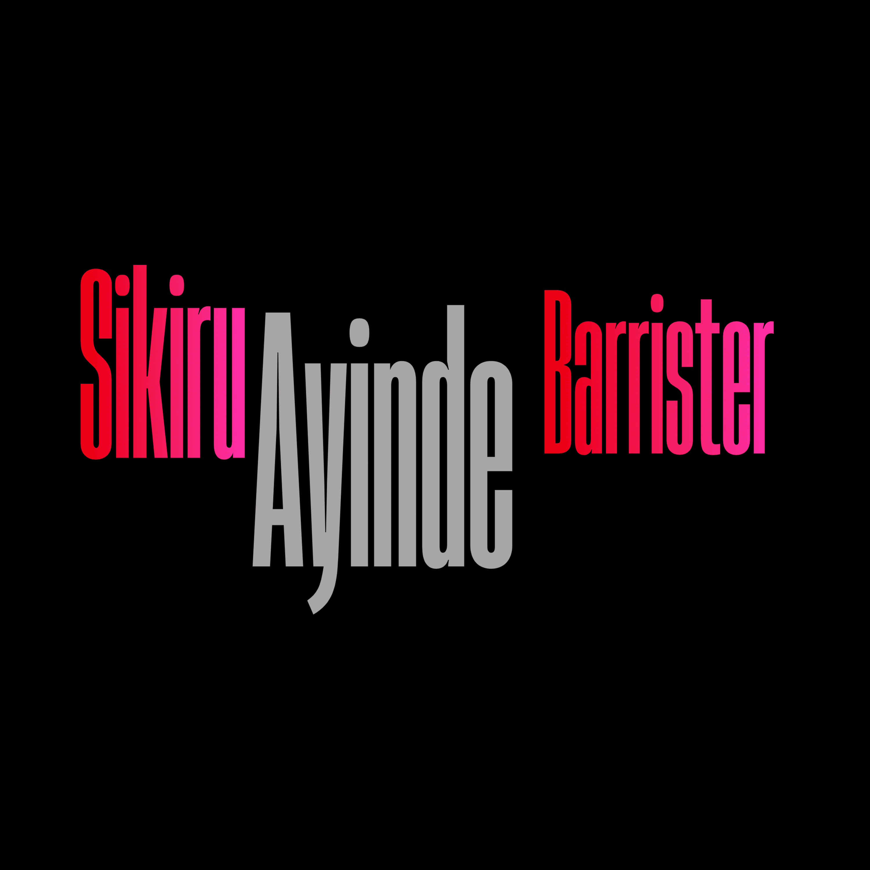 Sikiru Ayinde Barrister artwork