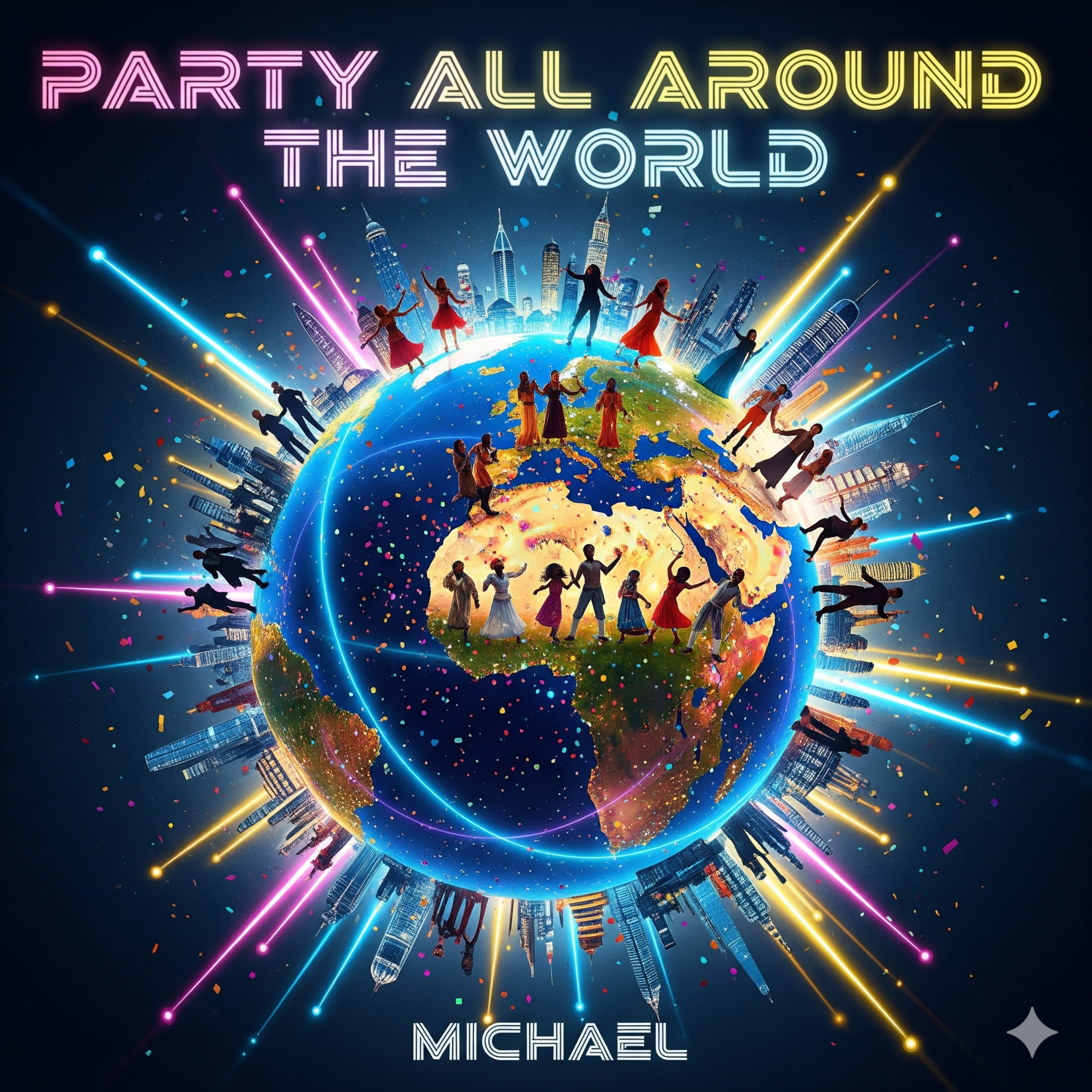 PARTY ALL AROUND THE WORLD artwork
