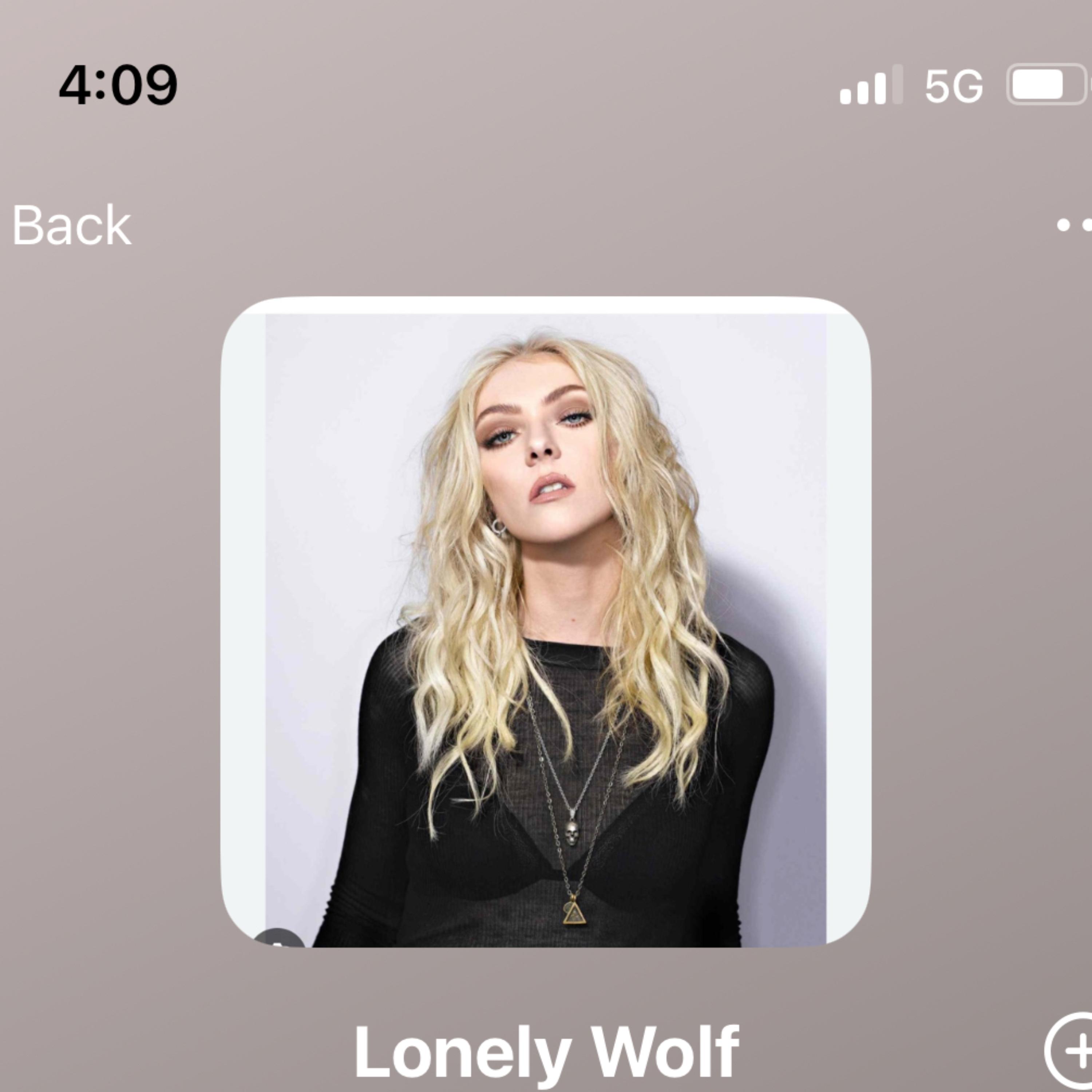 Lonely Wolf artwork