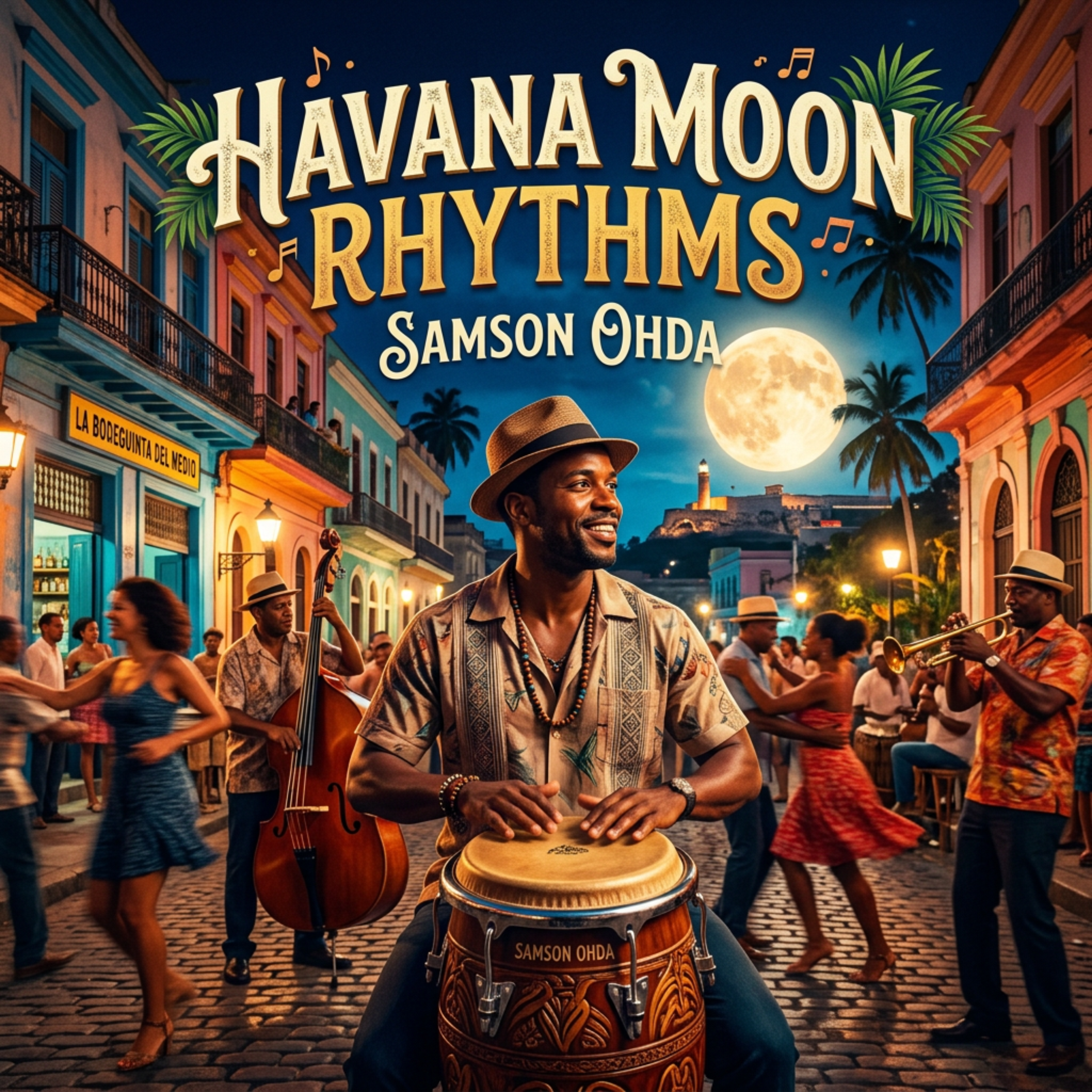 Havana Moon Rhythms by Samson Ohda  cover art