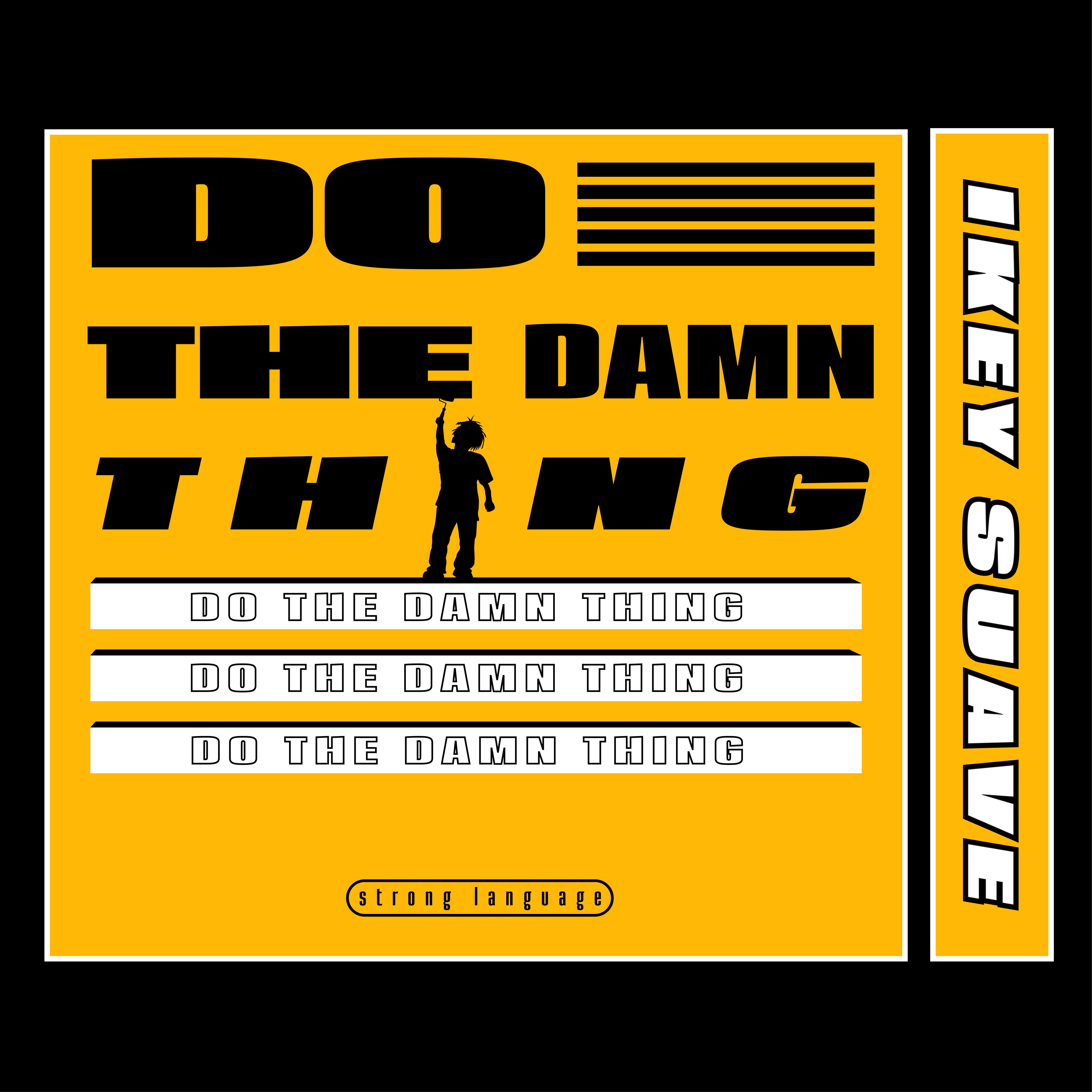 Do The DamnThing artwork