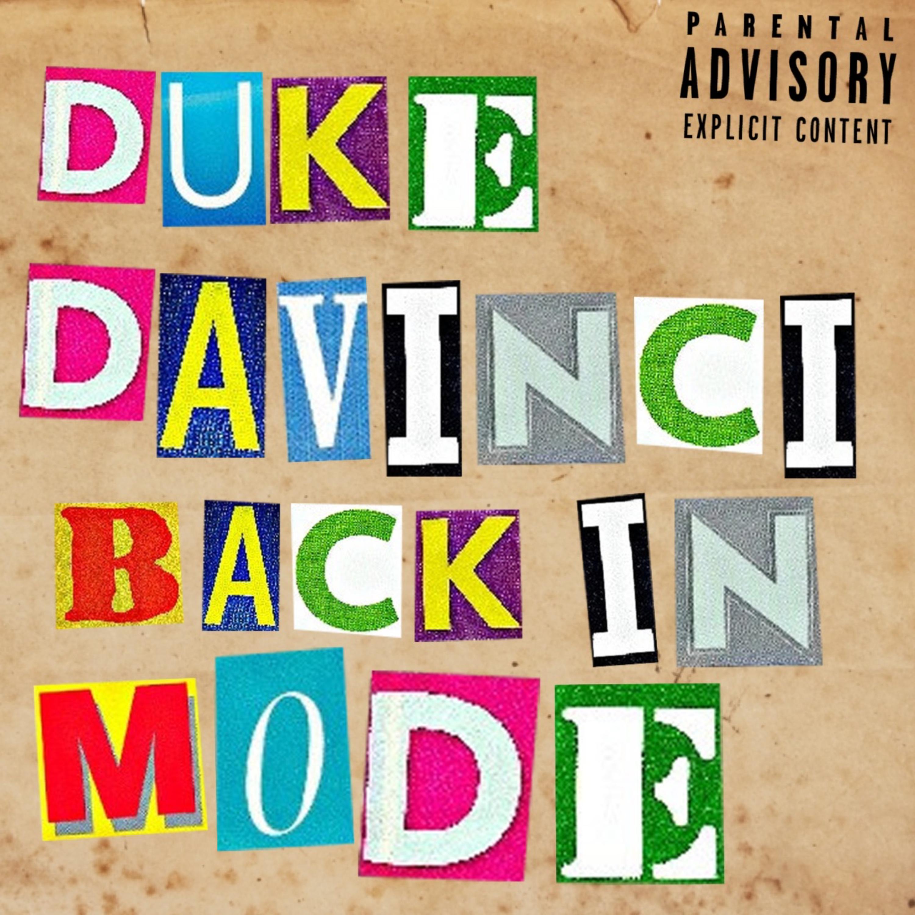 Back In Mode artwork