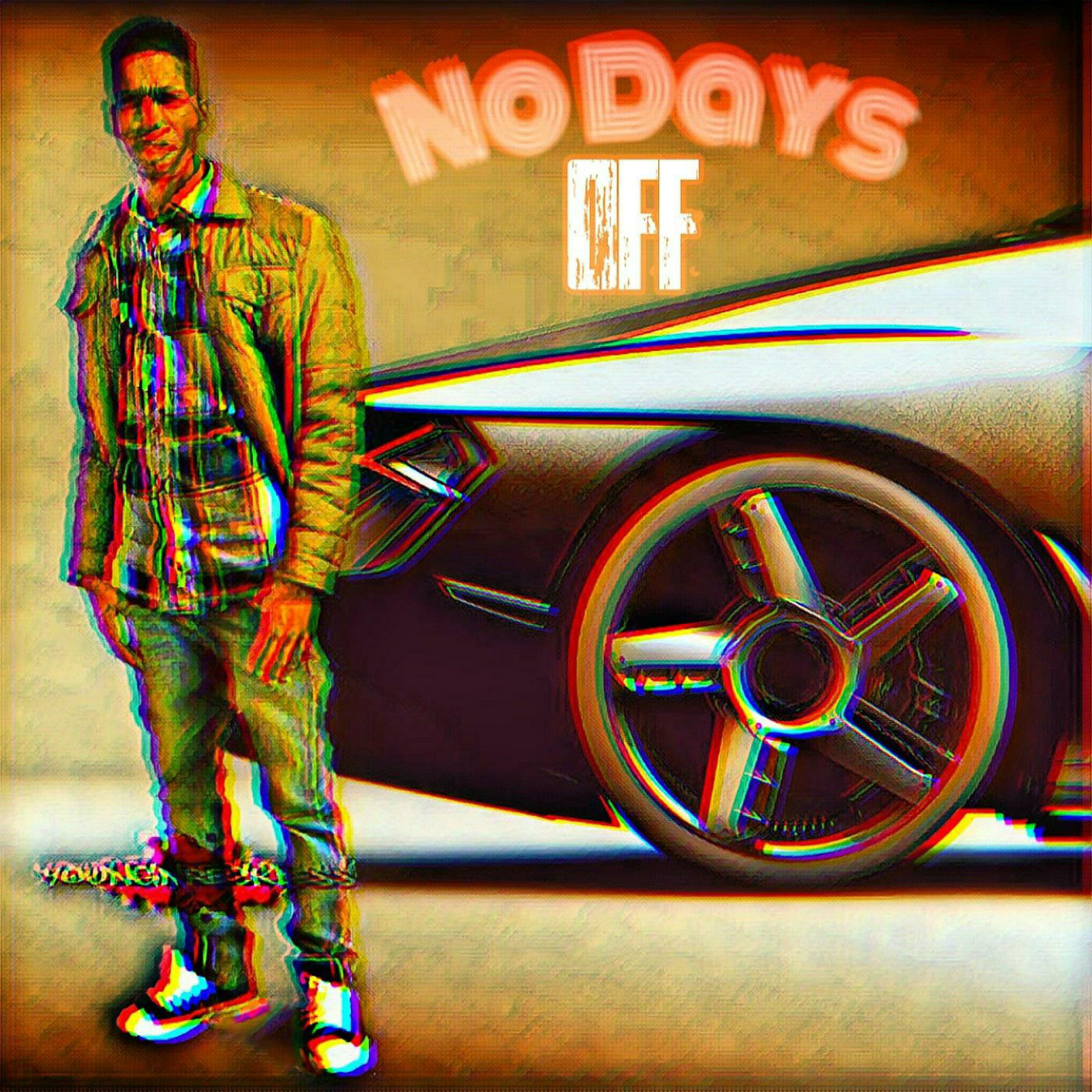 No Days Off  artwork