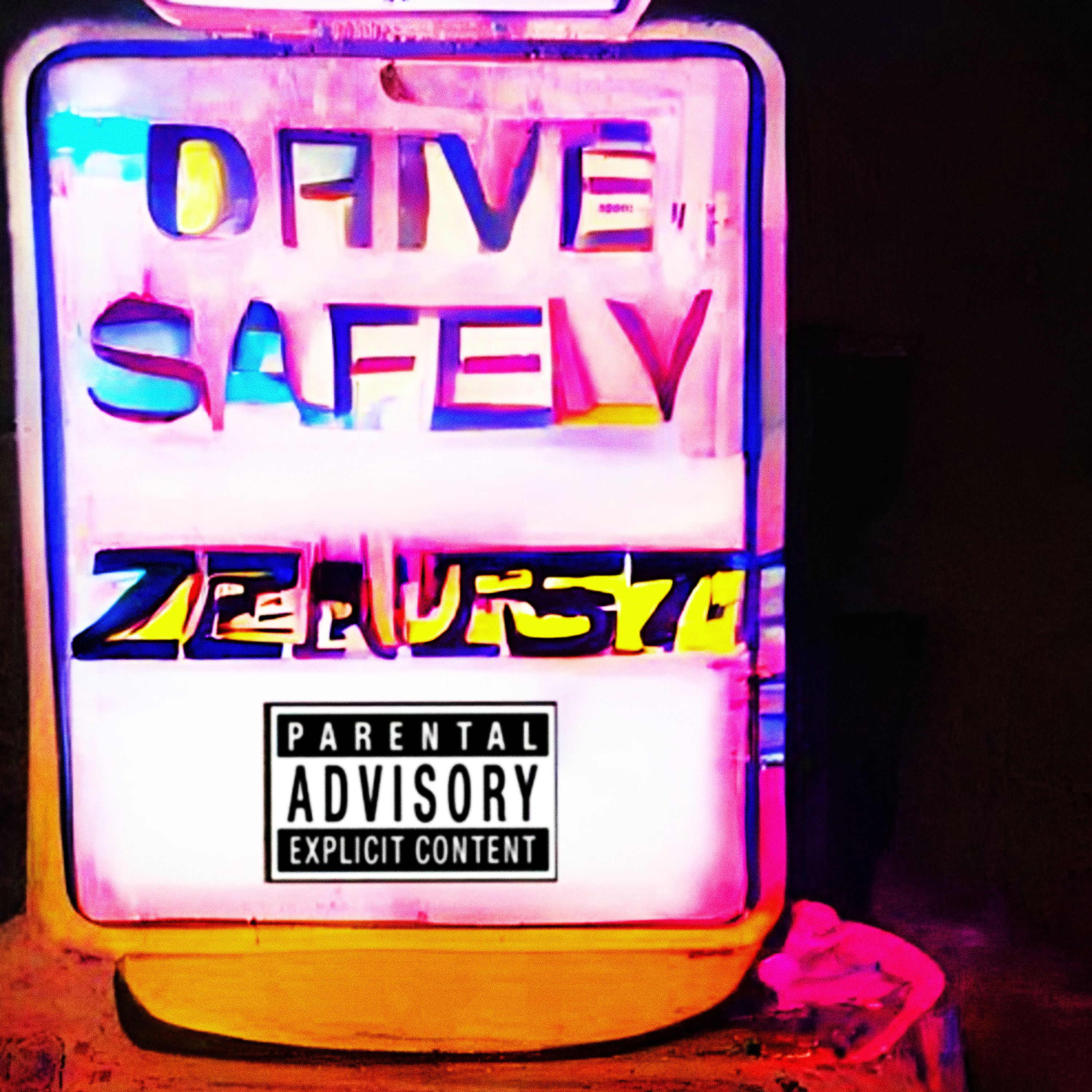 DRIVE SAFELY artwork