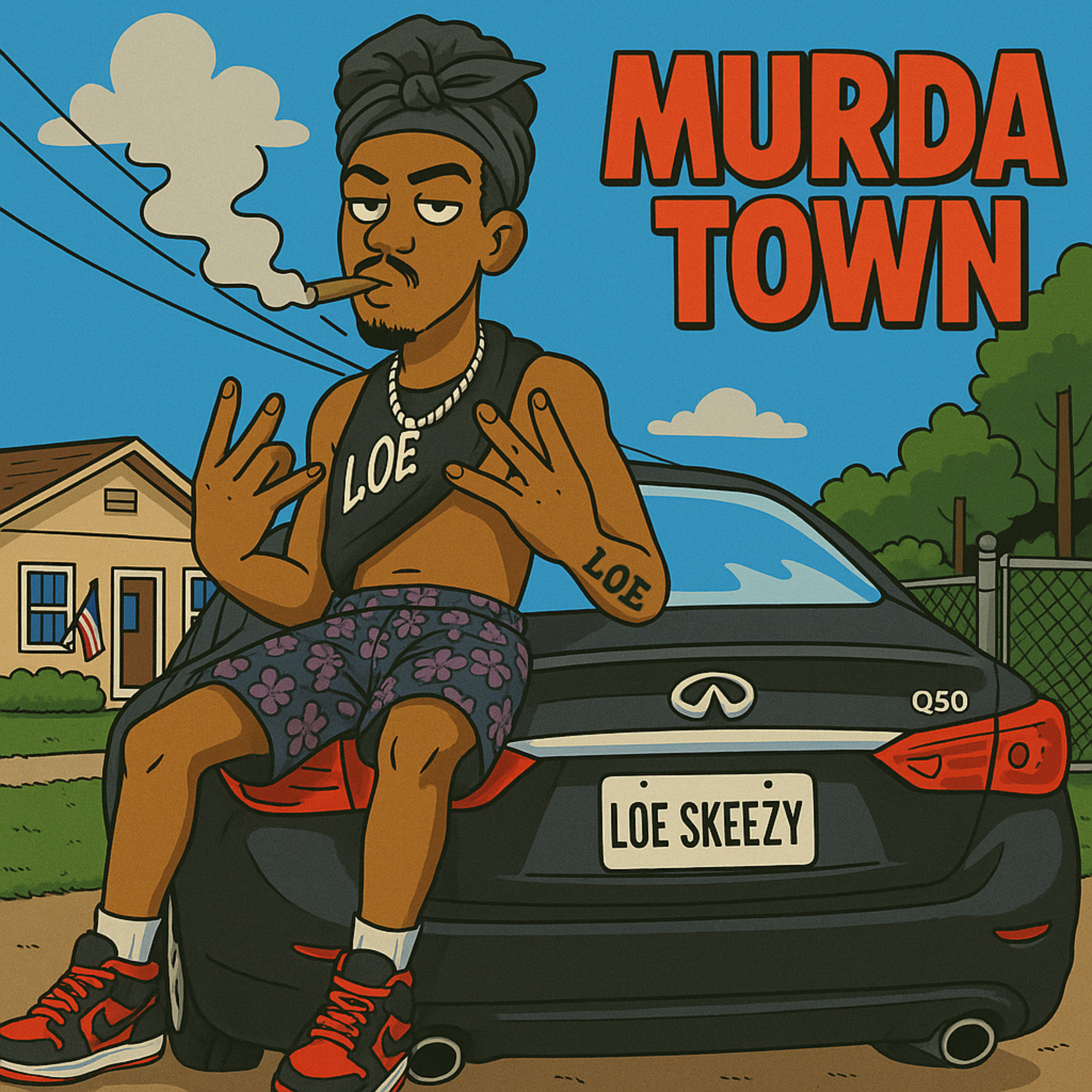 MURDA TOWN artwork