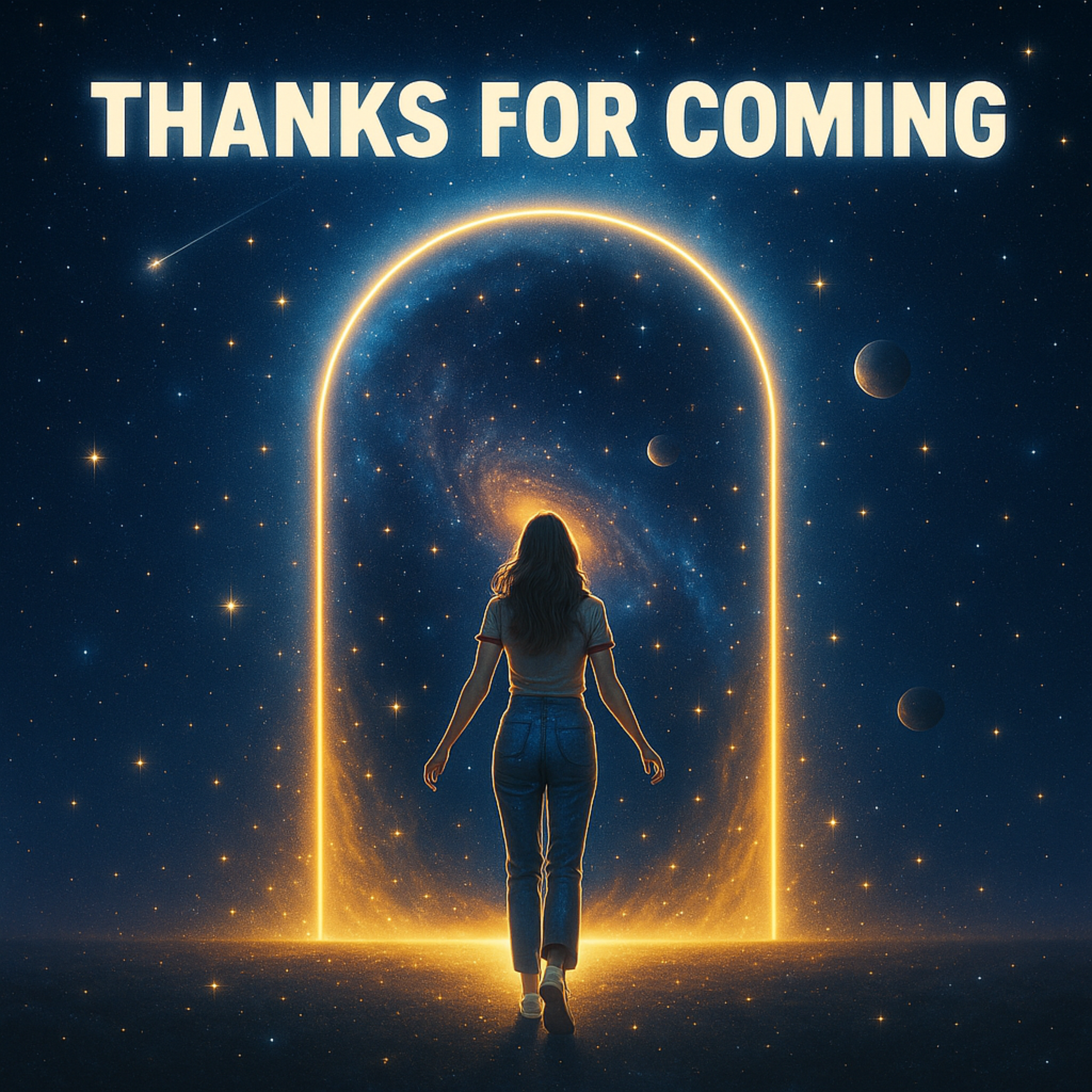 Thanks For Coming artwork