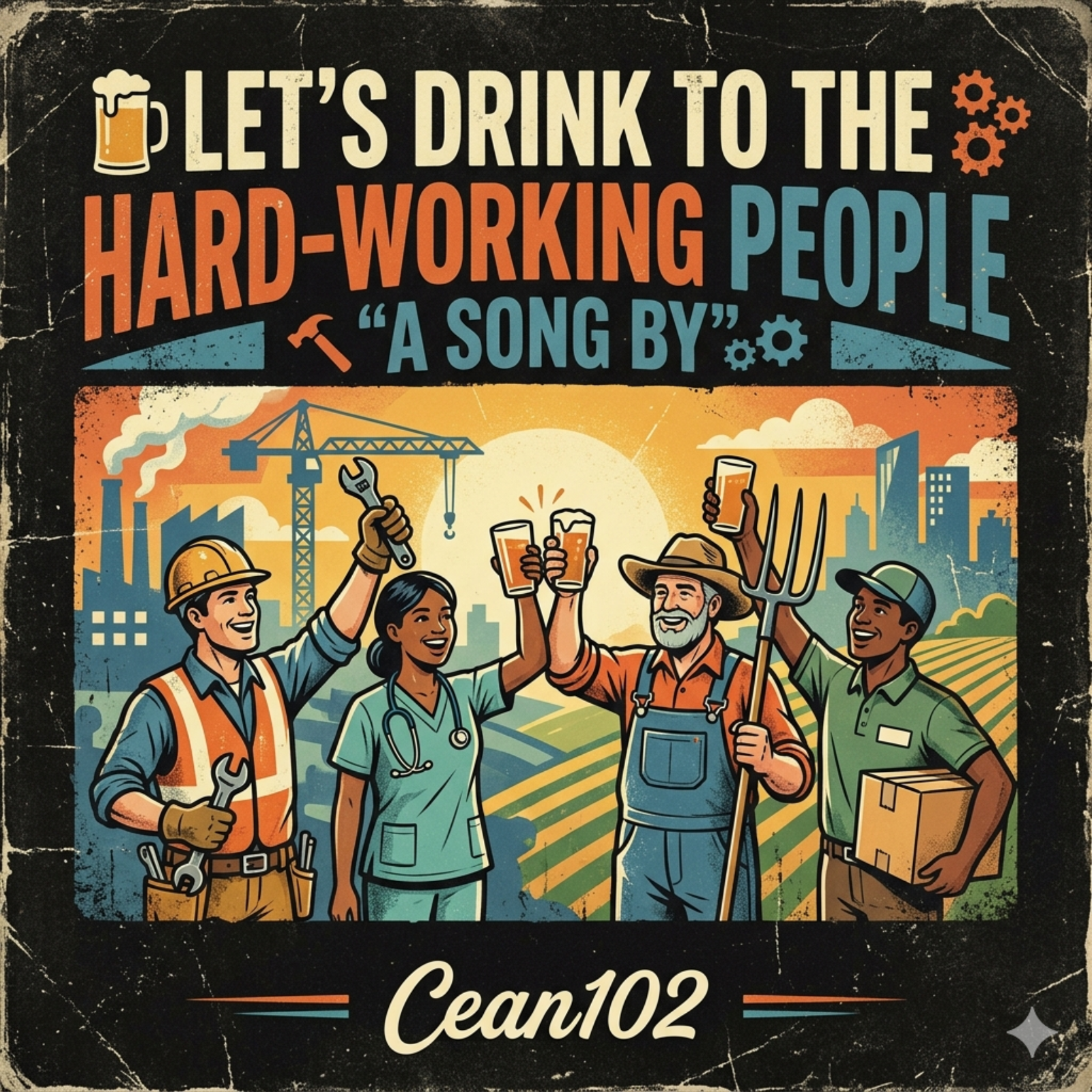 Let’s drink to the hard-working people by Cean102 cover art
