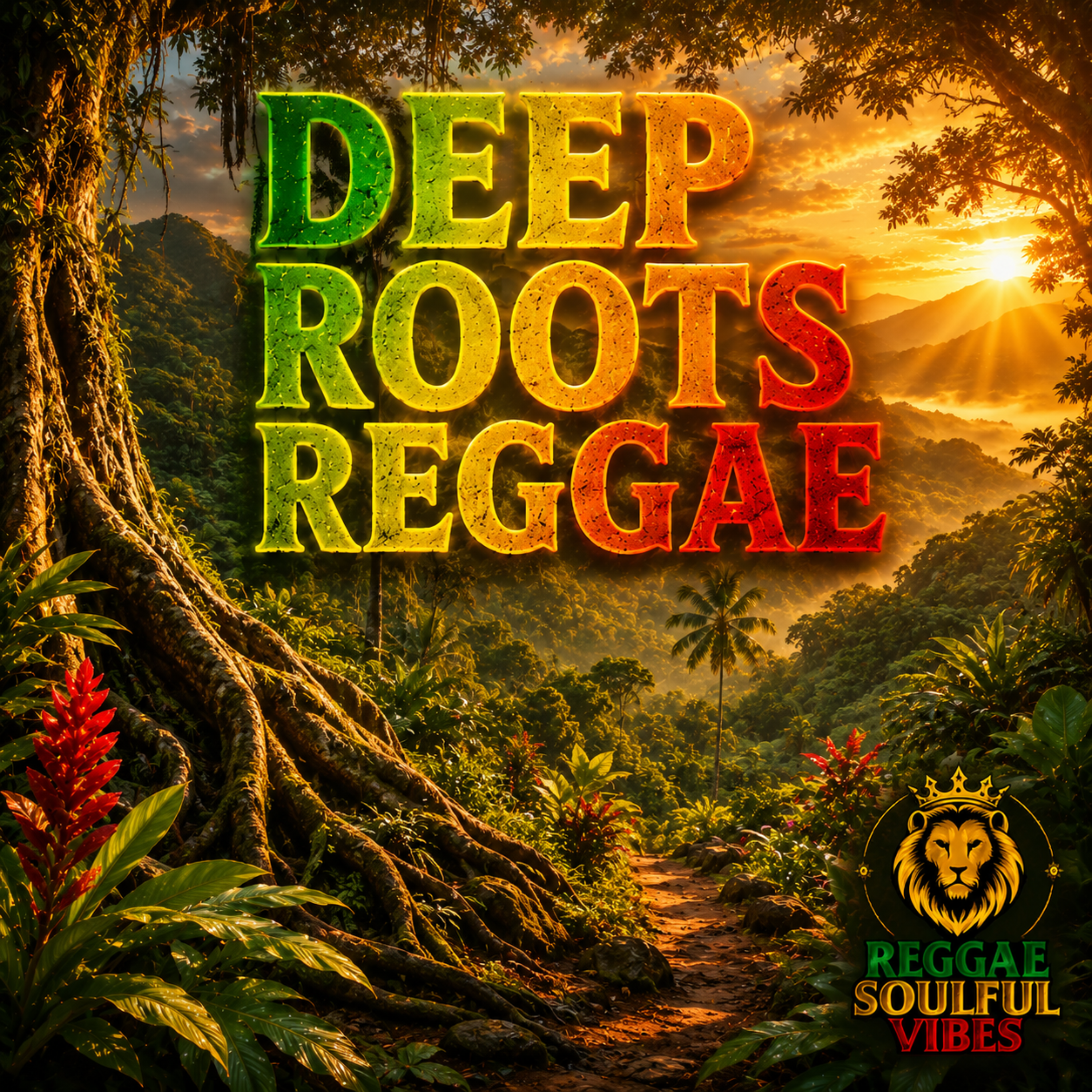 Deep Roots Reggae by Reggae Soulful Vibes cover art