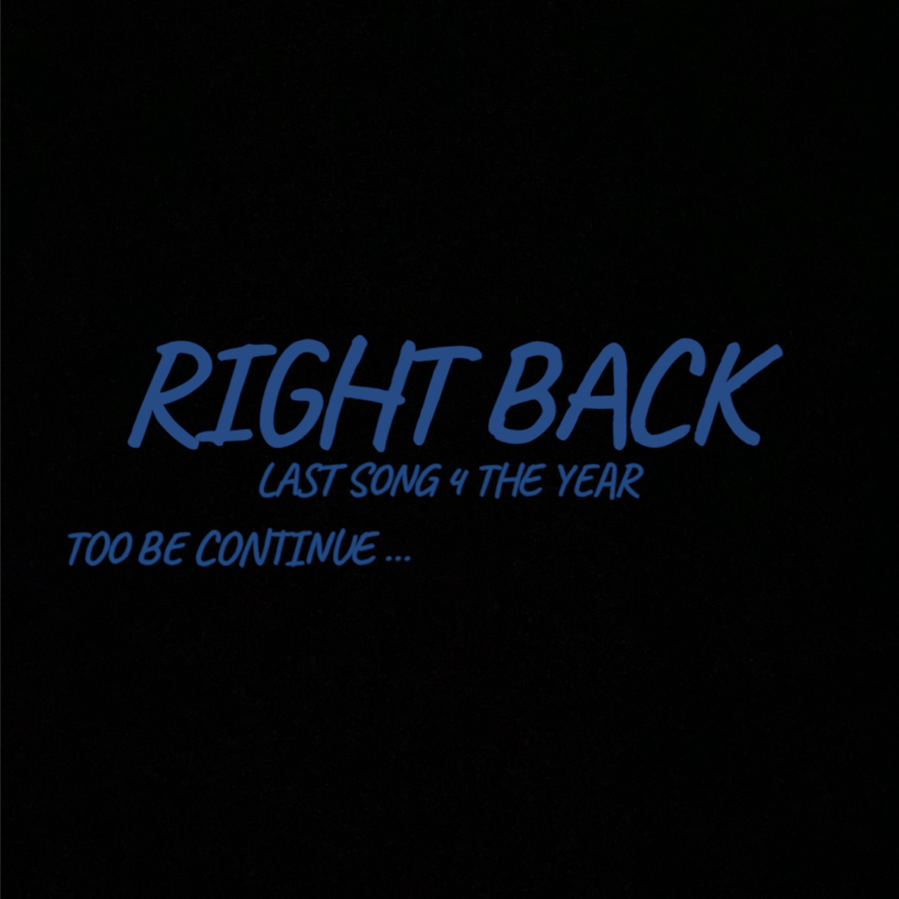 RIGHT BACK artwork