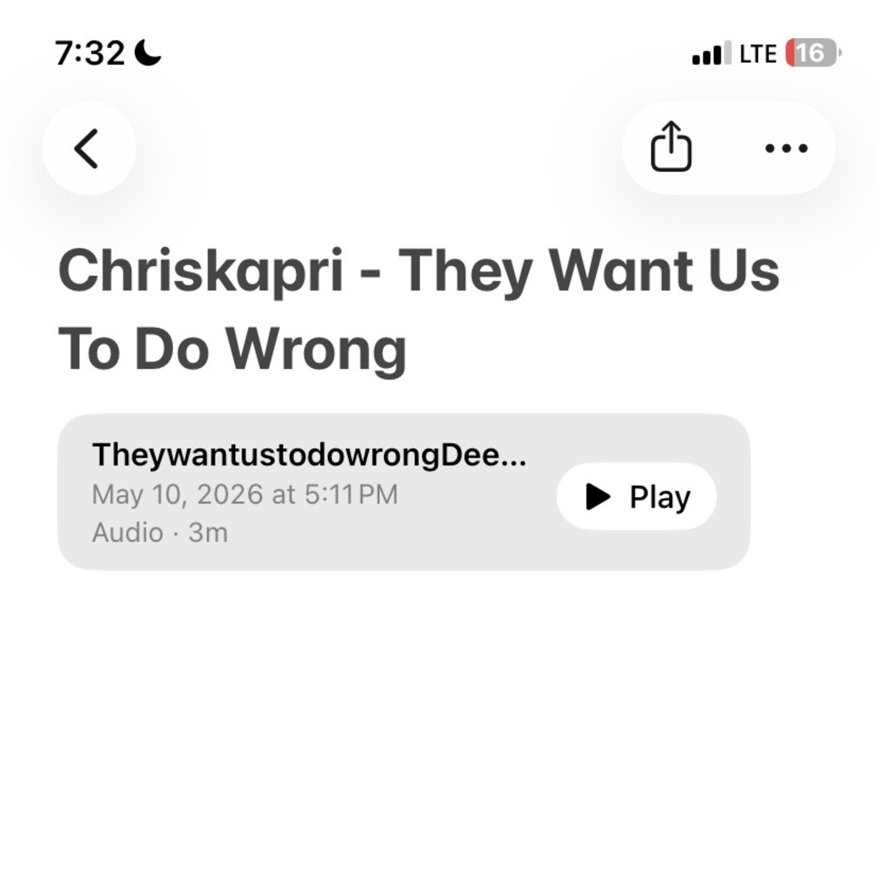 They Want Us To Do Wrong artwork