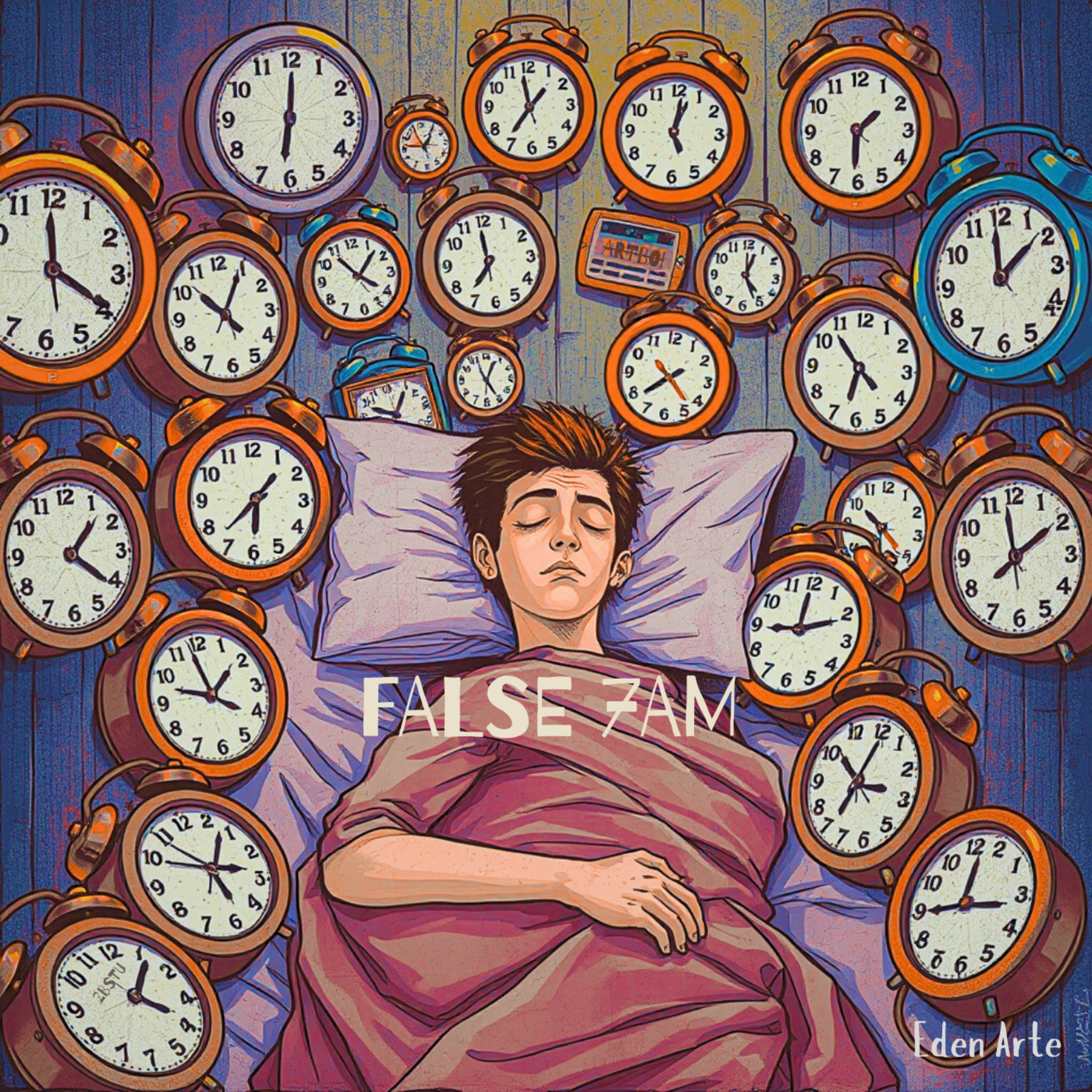 False 7AM artwork