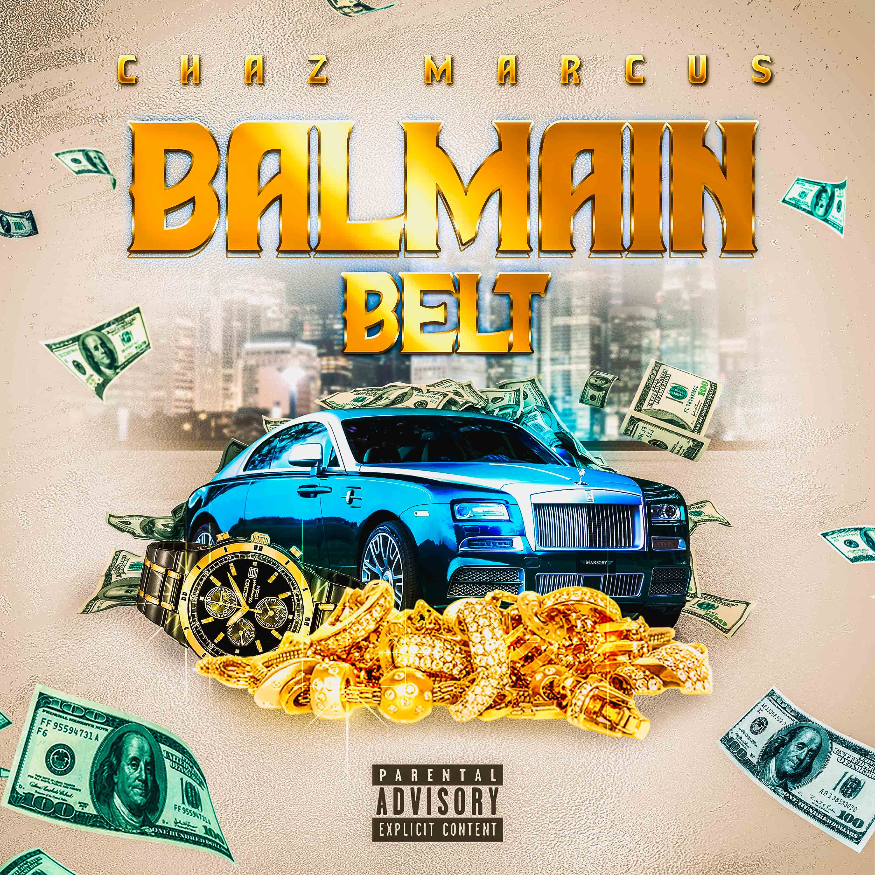 Balmain Belt artwork