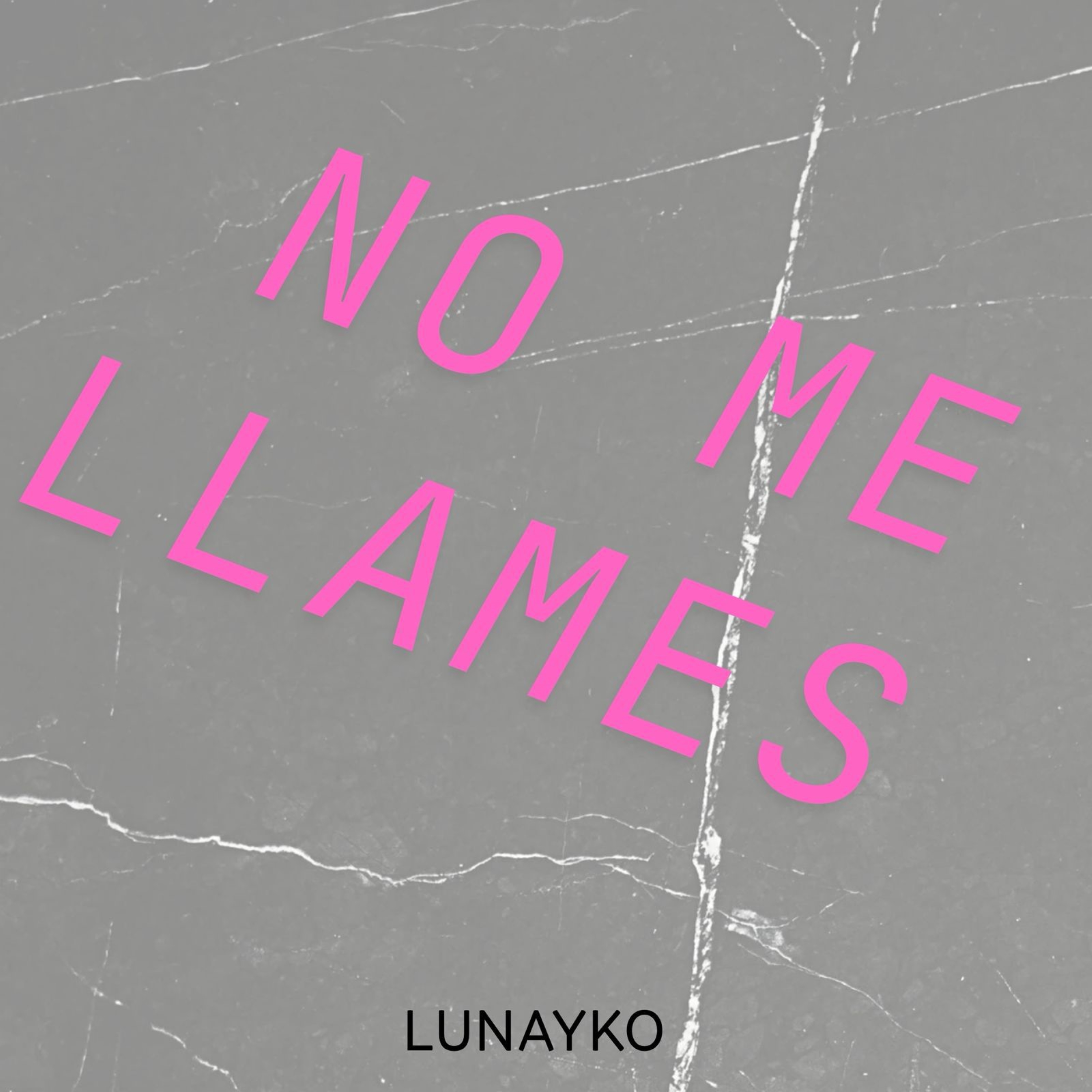 No Me Llames artwork