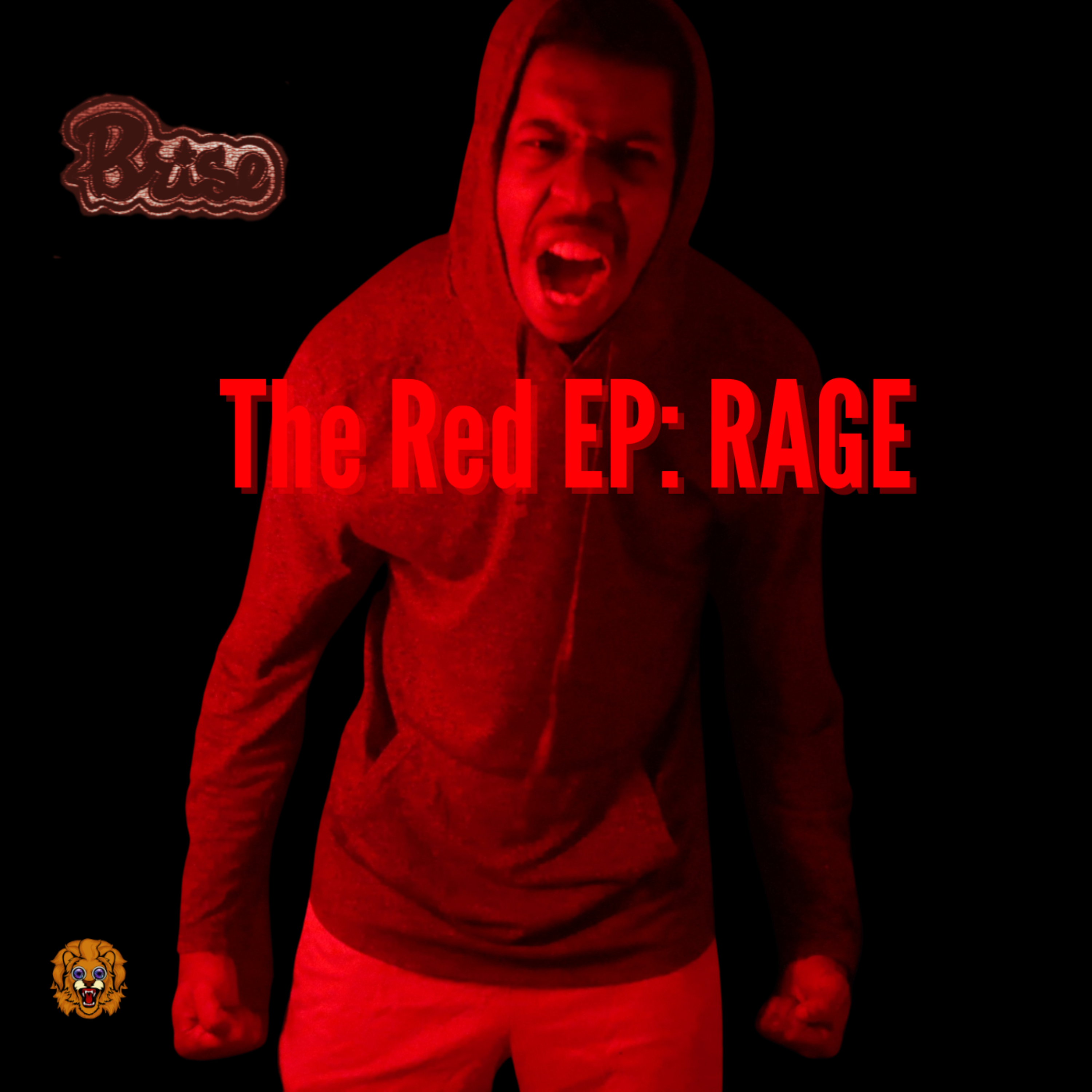 The Red EP: RAGE by Brise B cover art