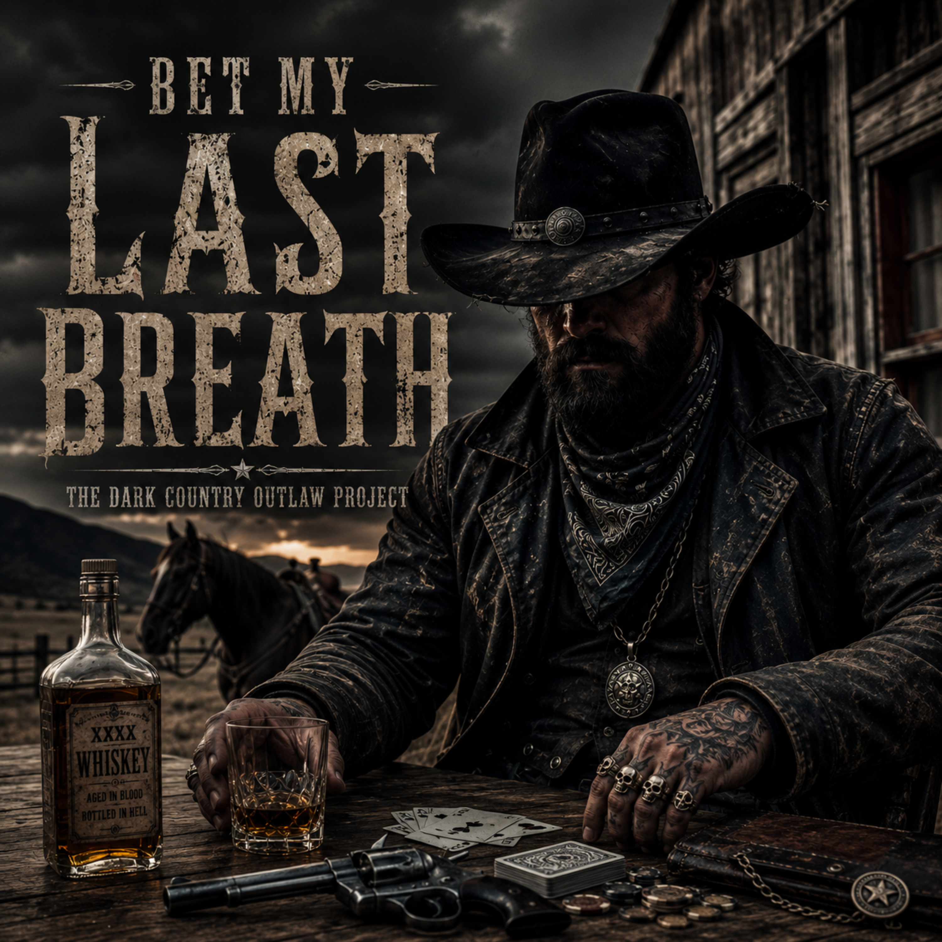 Bet My Last Breath by The Dark Country Outlaw Project cover art