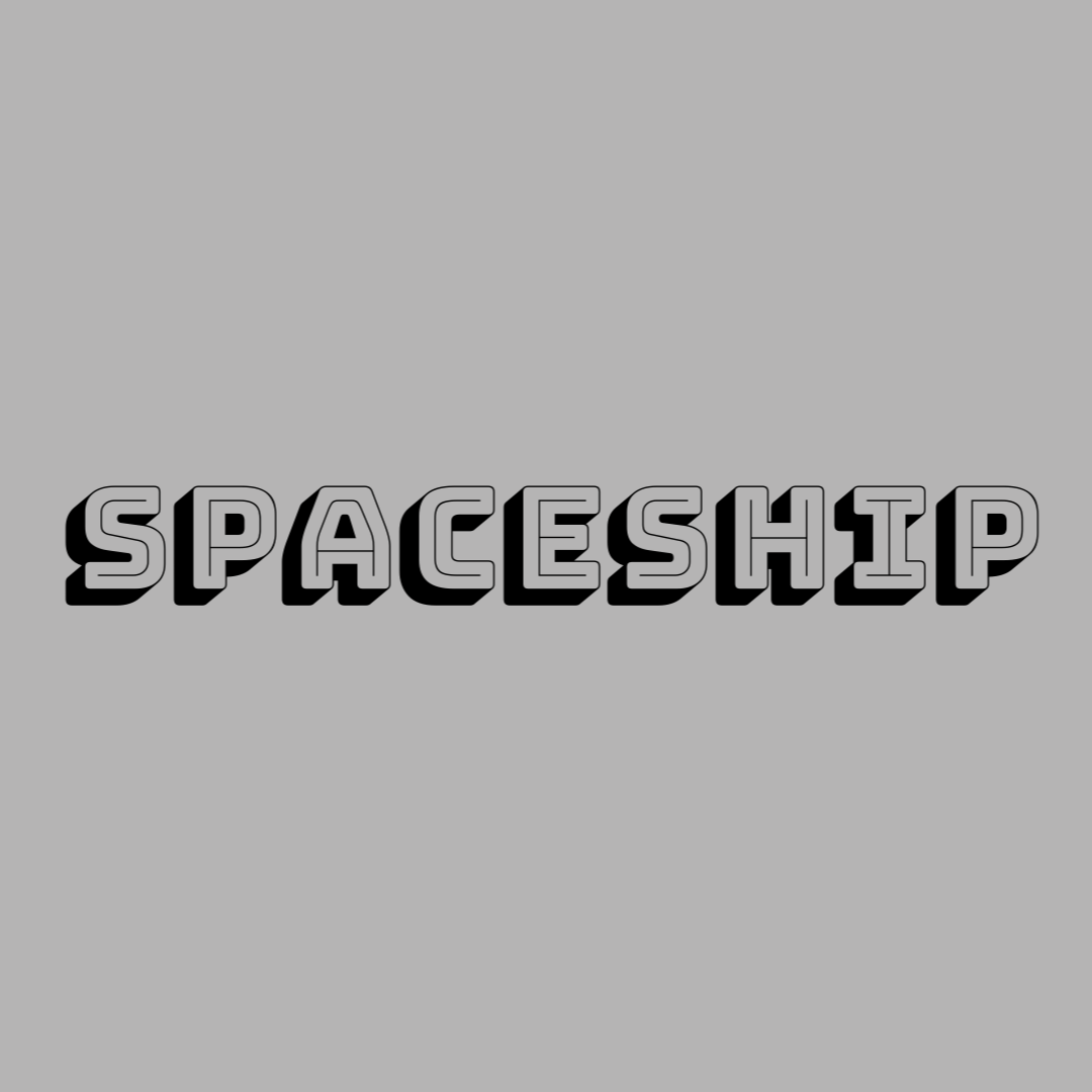 Spaceship artwork