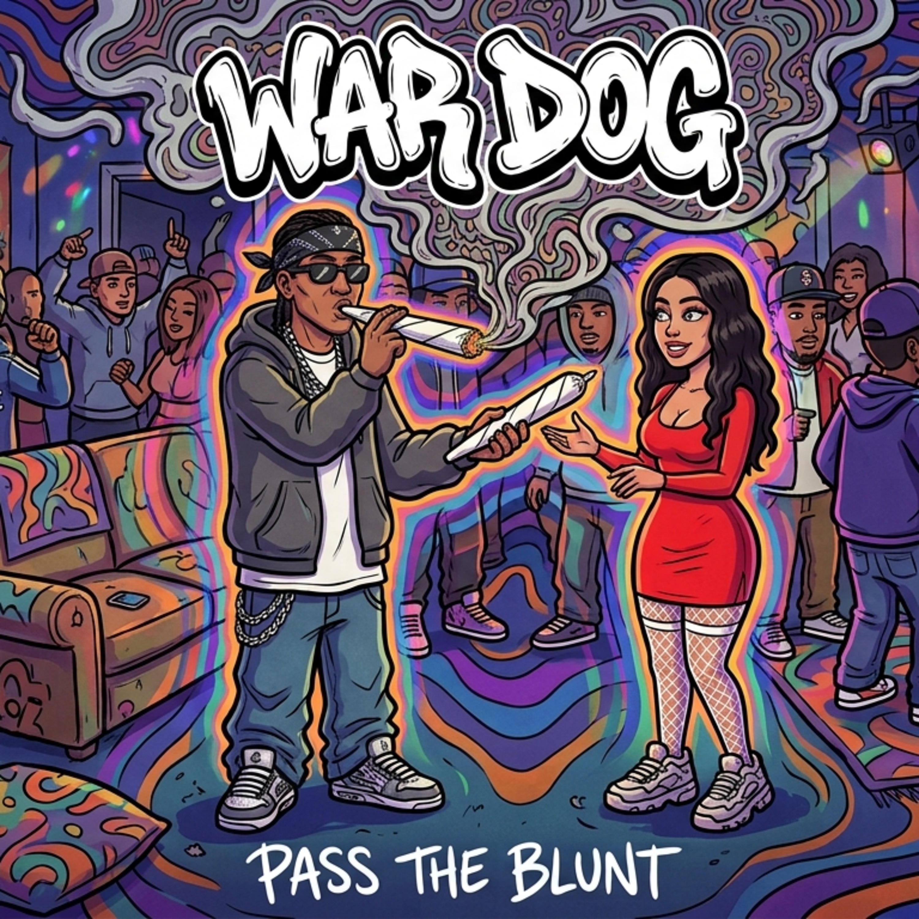 Pass The Blunt by War Dog cover art