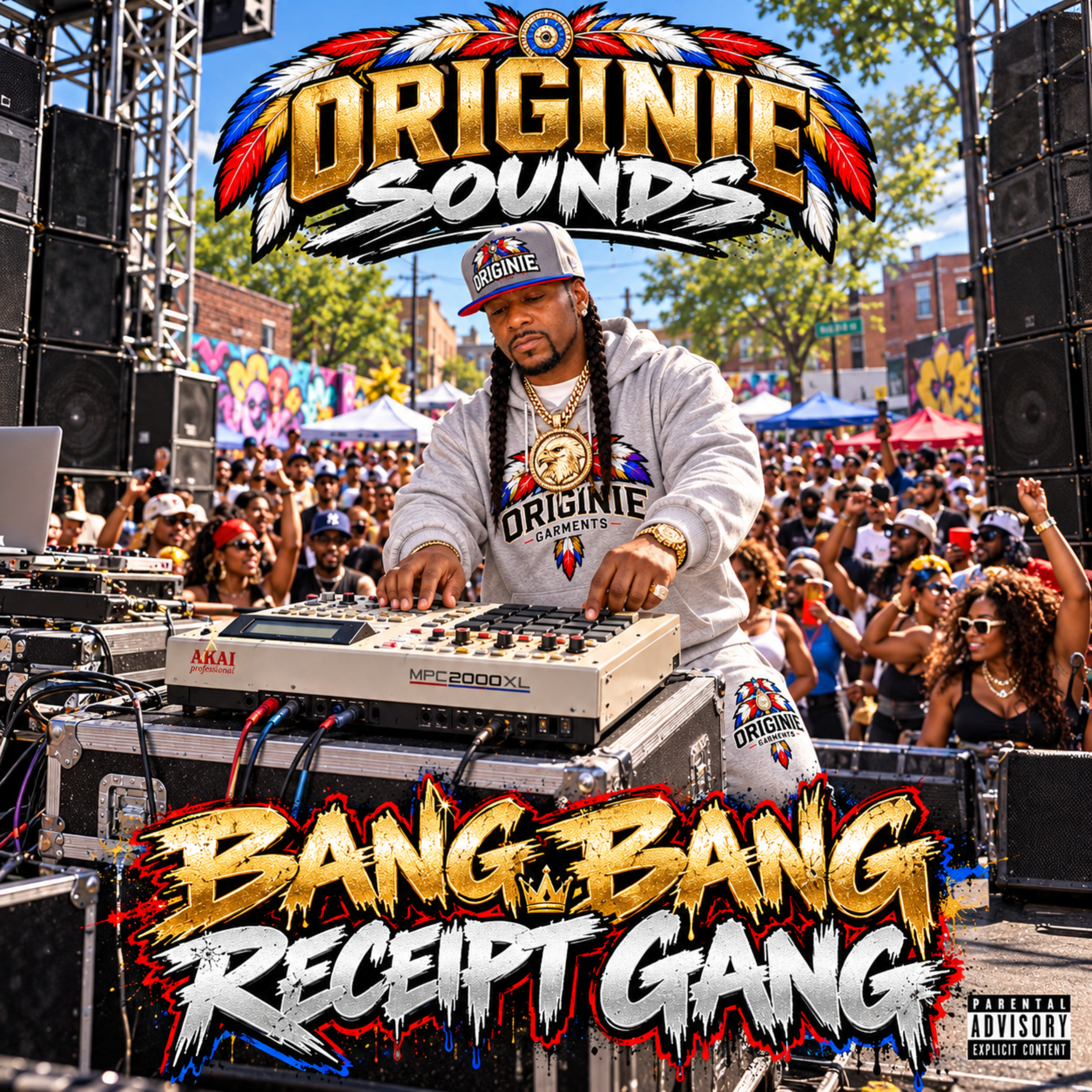 BANG BANG RECEIPT GANG by Originie Sounds cover art