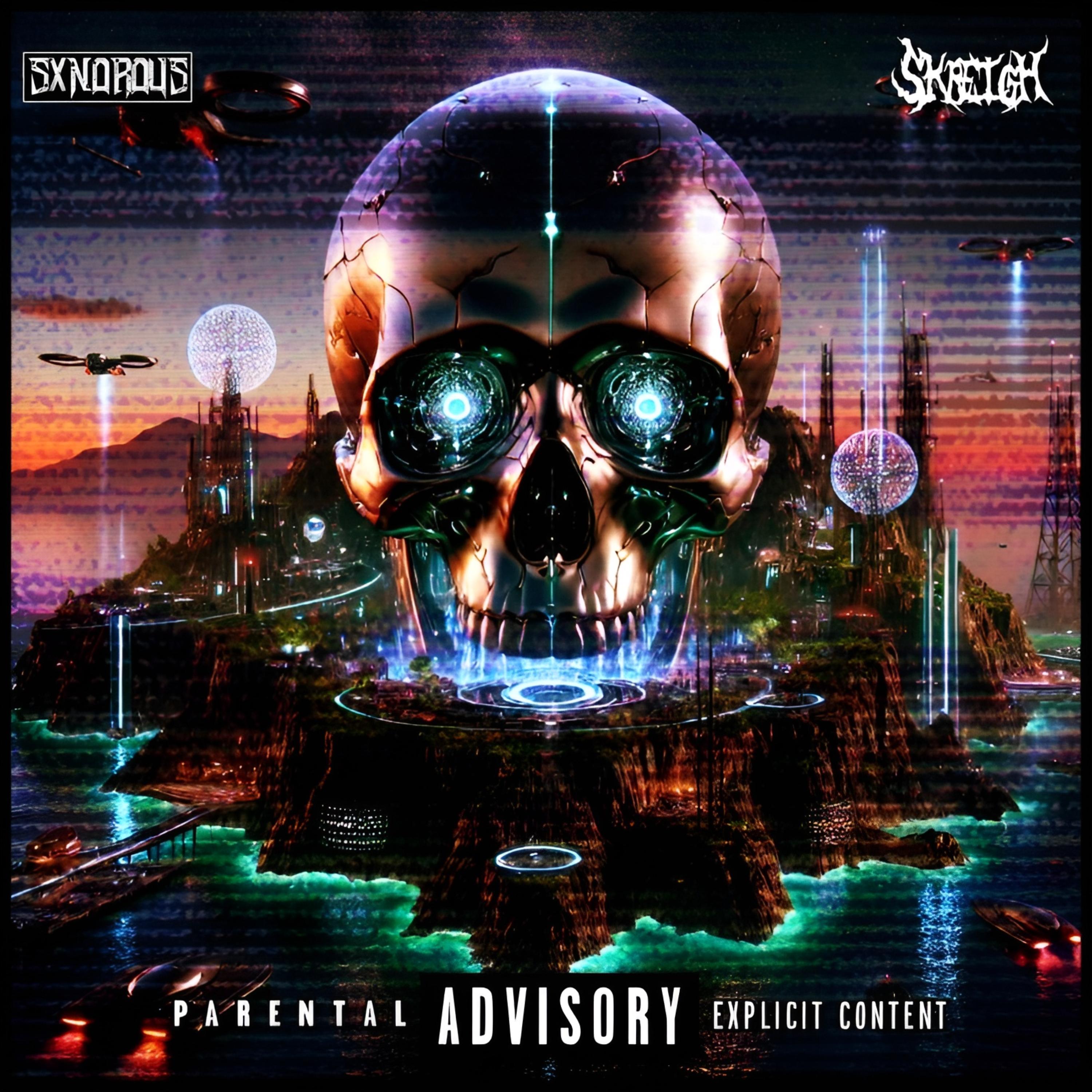 Corroded artwork