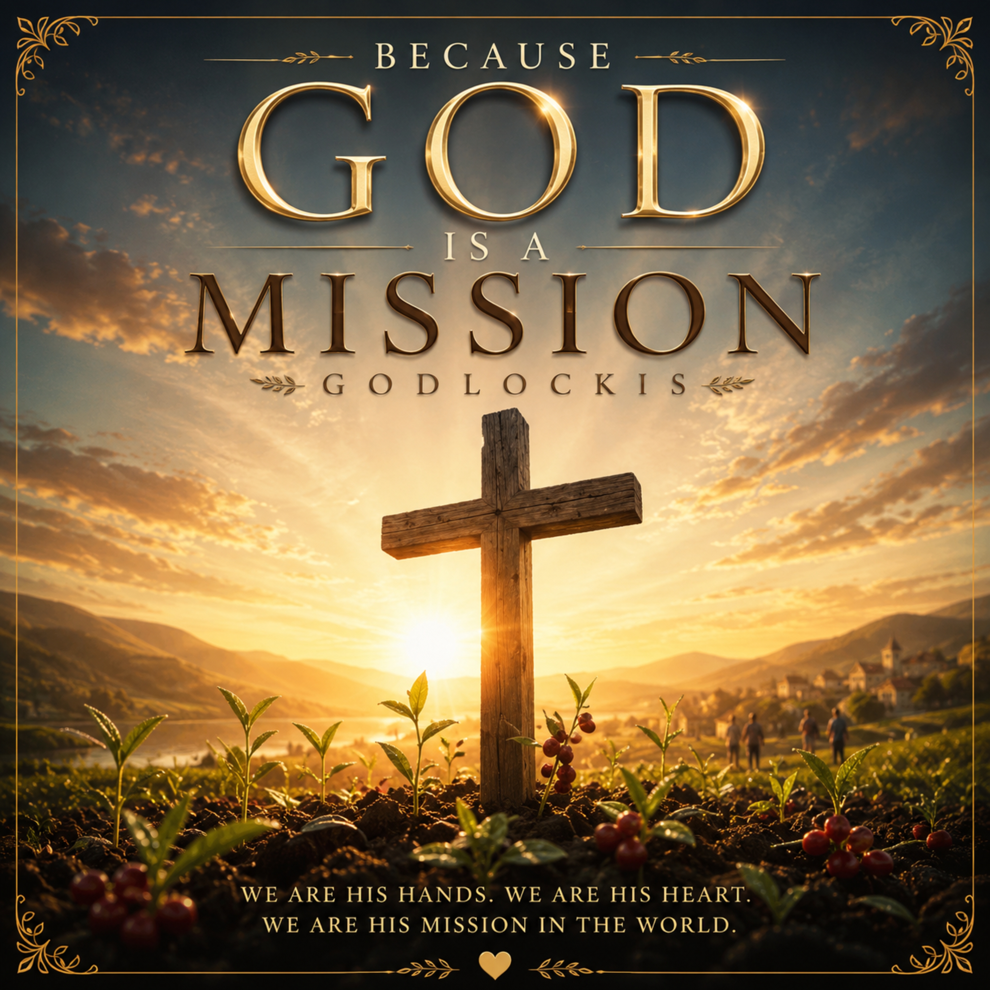 Because God Is A Mission by Godlockis cover art