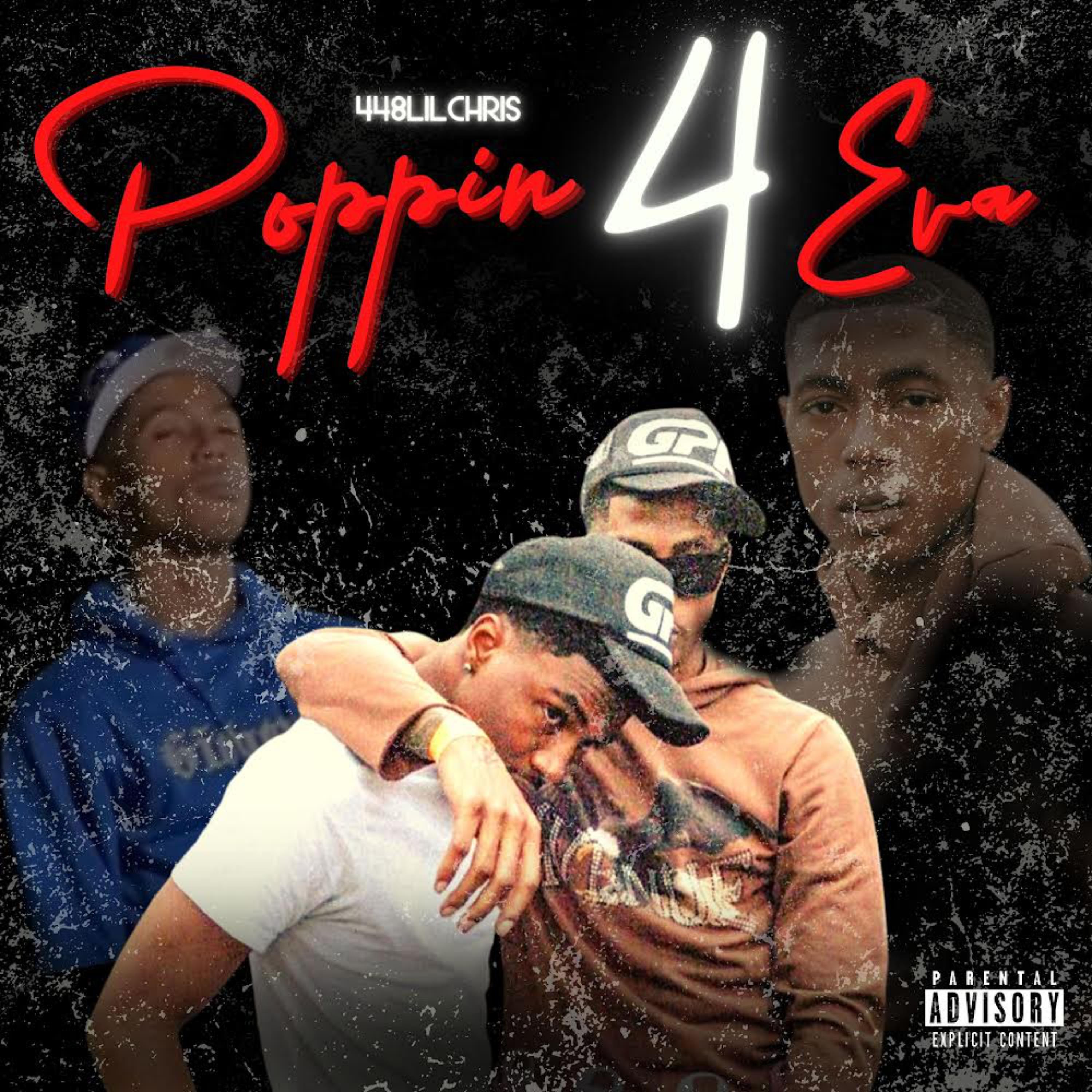 POPPING 4 EVA by 448 LIL CHRIS cover art