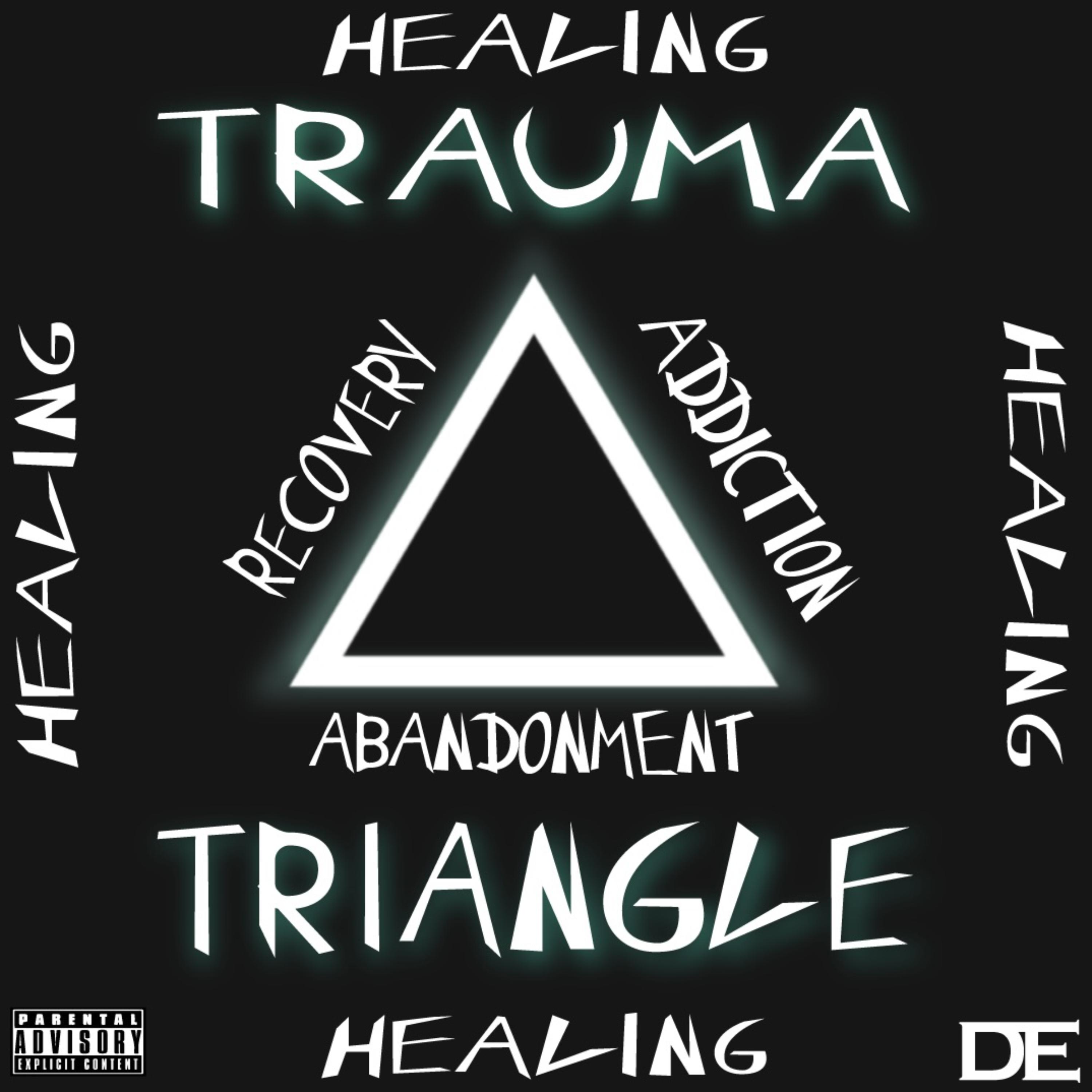TRAUMA TRIANGLE - ABANDONMENT, ADDICTION, RECOVERY, & HEALING artwork
